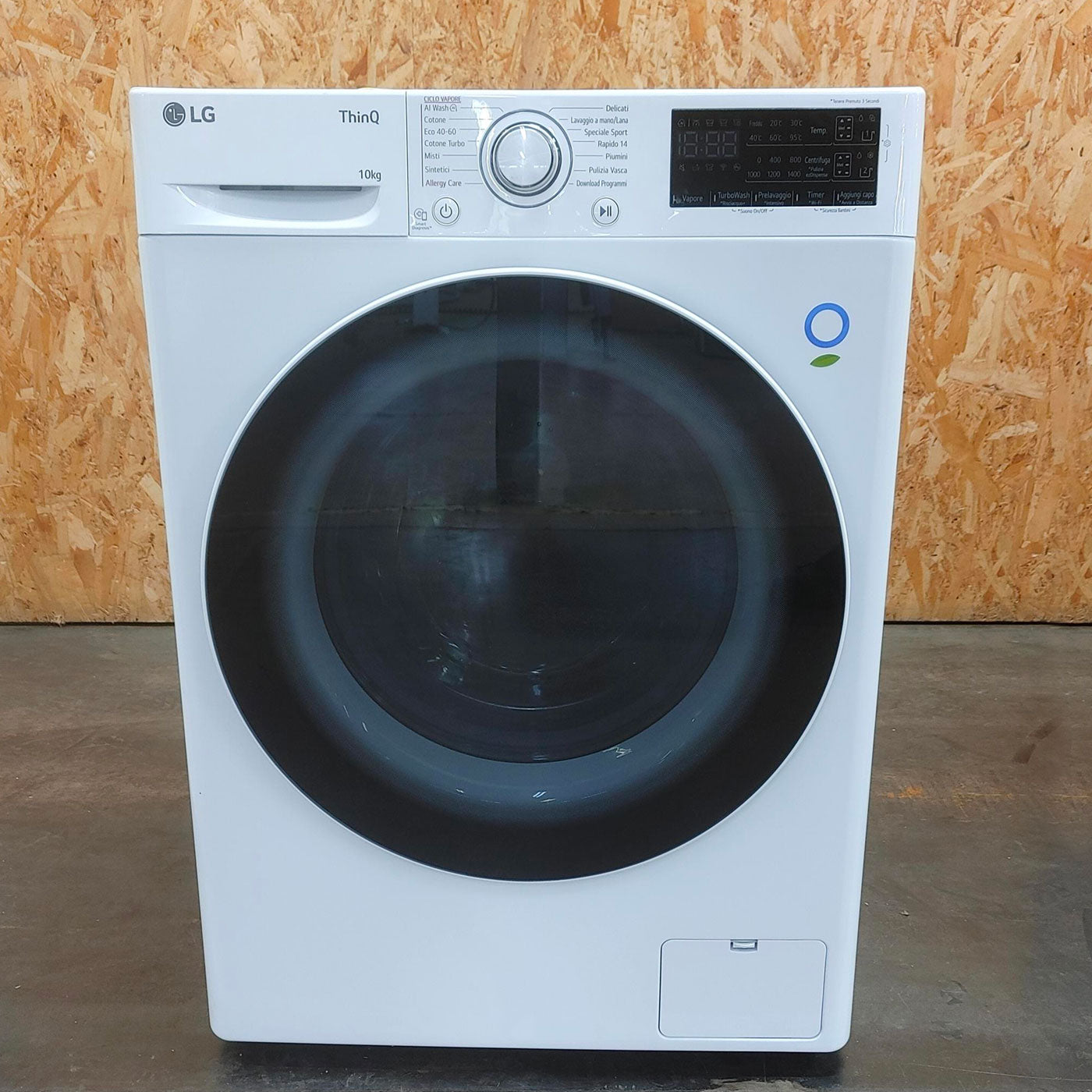 Lavatrice LG F4R3710NSWW Carica frontale 10 kg 1400 Giri/min Bianco