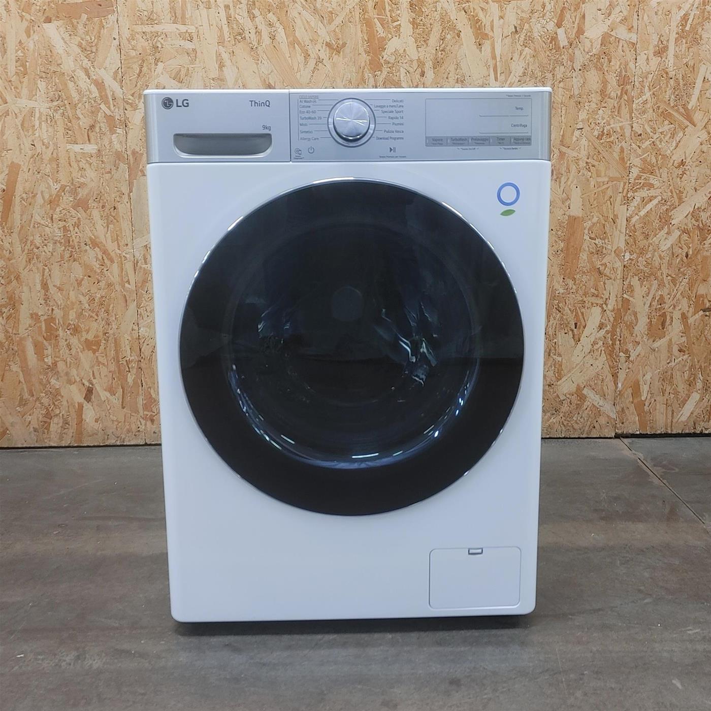 Lavatrice intelligente LG F4R9009TPWC TurboWash, Classe A 9 Kg