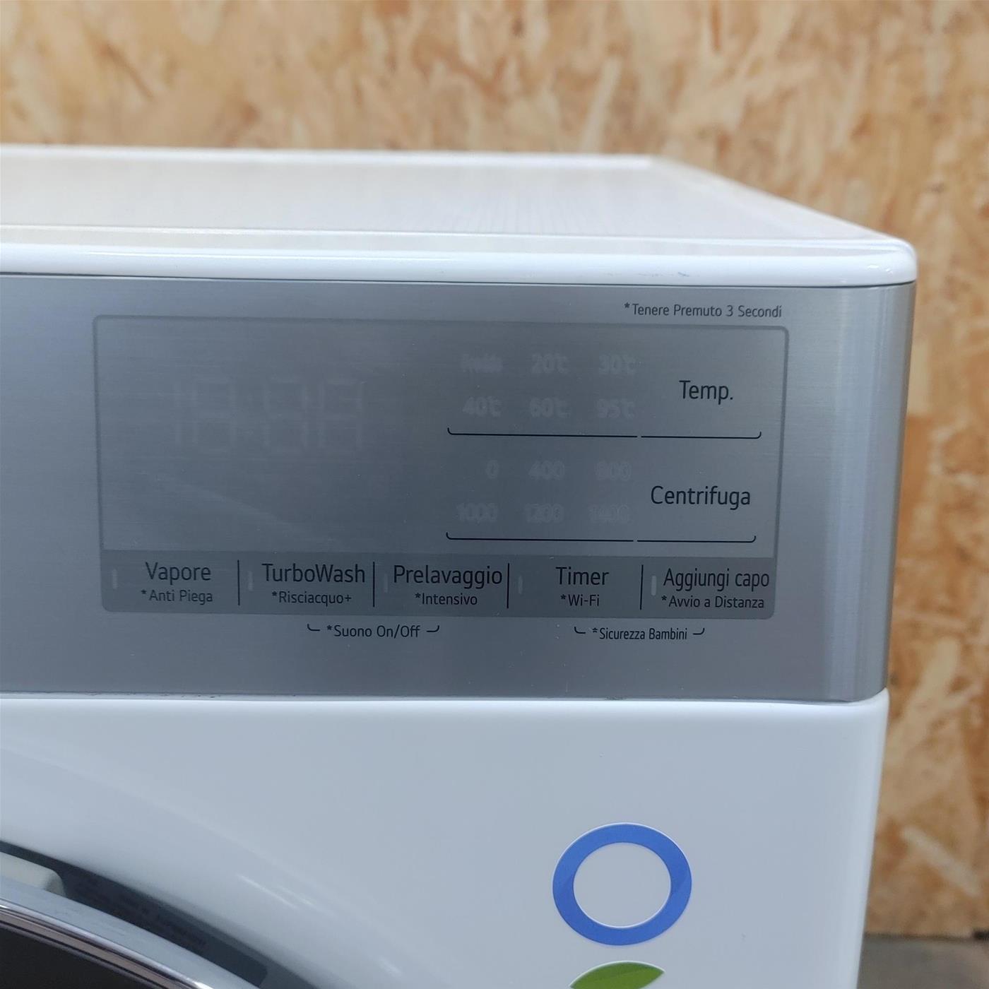 Lavatrice intelligente LG F4R9009TPWC TurboWash, Classe A 9 Kg