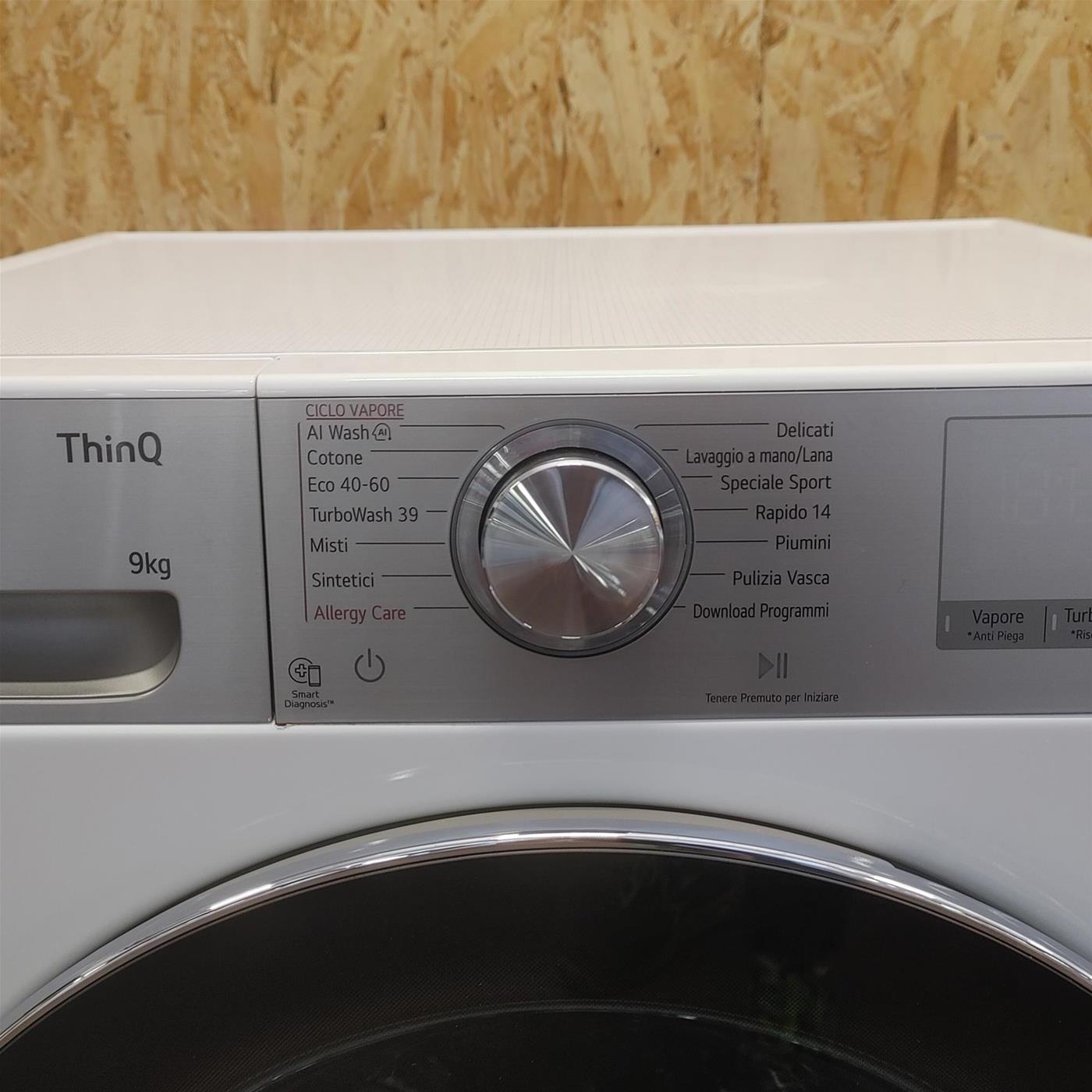 Lavatrice intelligente LG F4R9009TPWC 9 kg