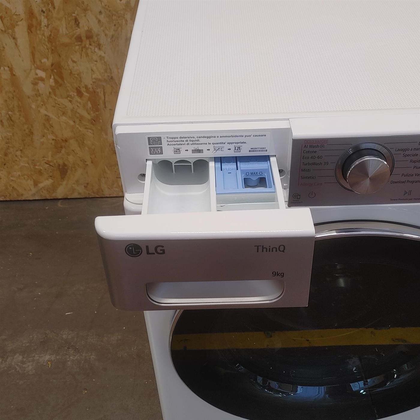 Lavatrice intelligente LG F4R9009TPWC 9 kg