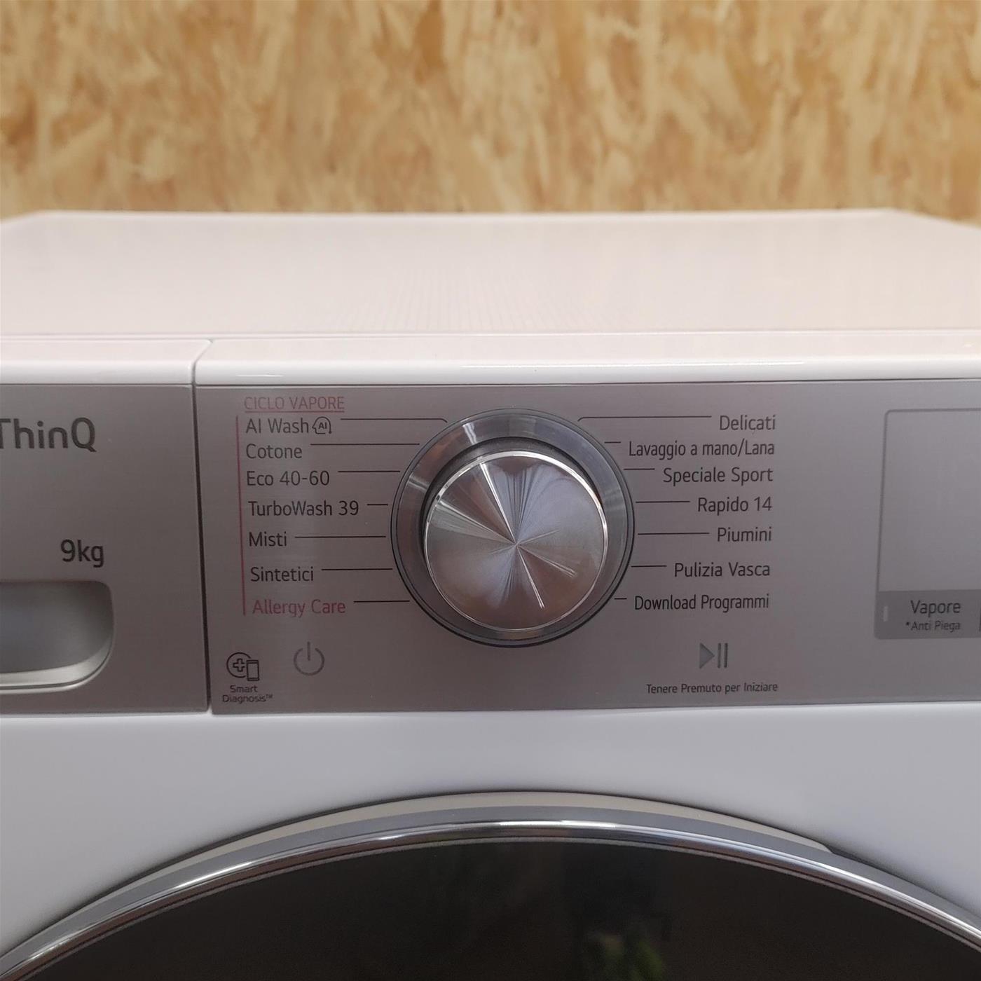 Lavatrice intelligente LG F4R9009TPWC 9 kg