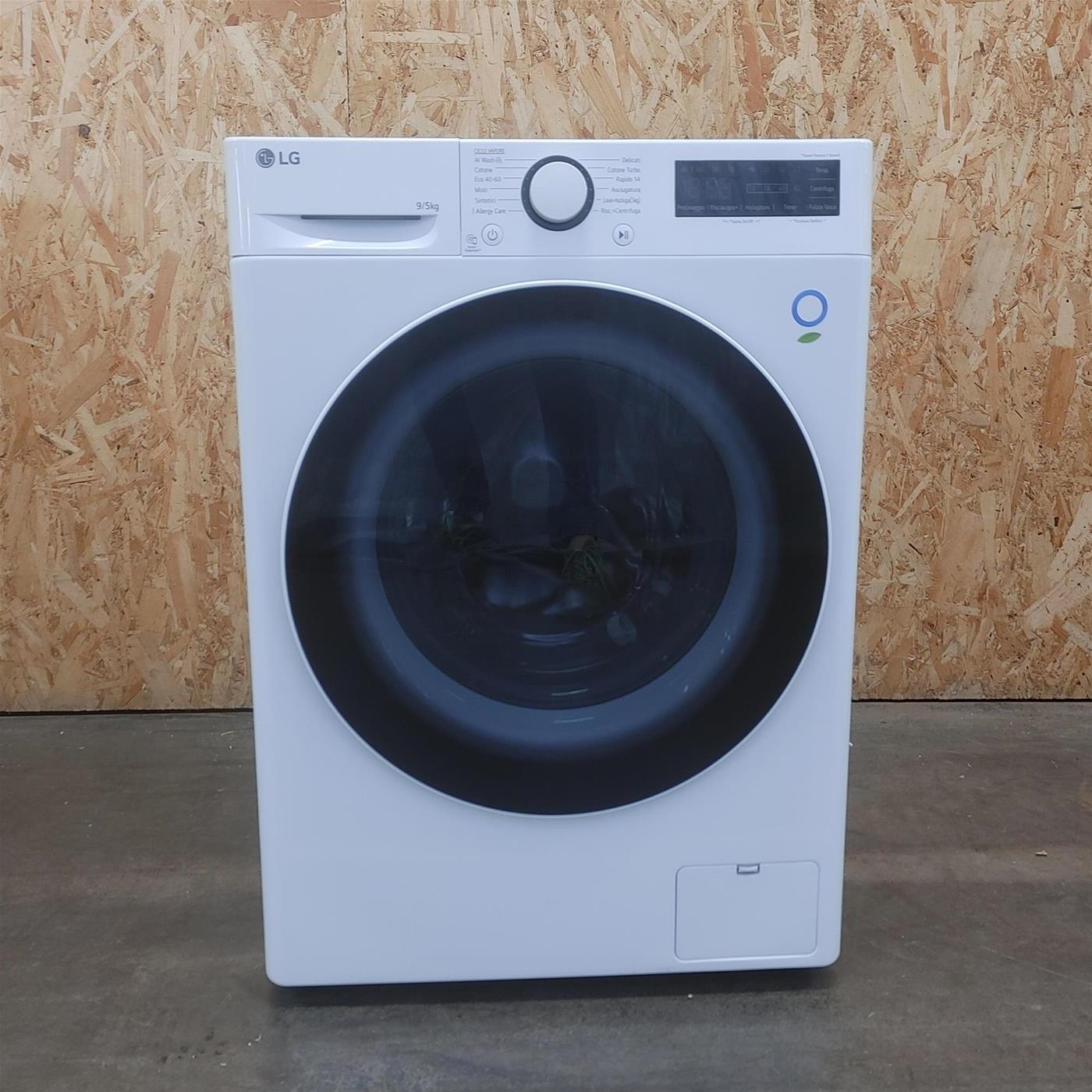 Lavasciuga slim LG D2R5S09TSWW AI DD 9/5kg