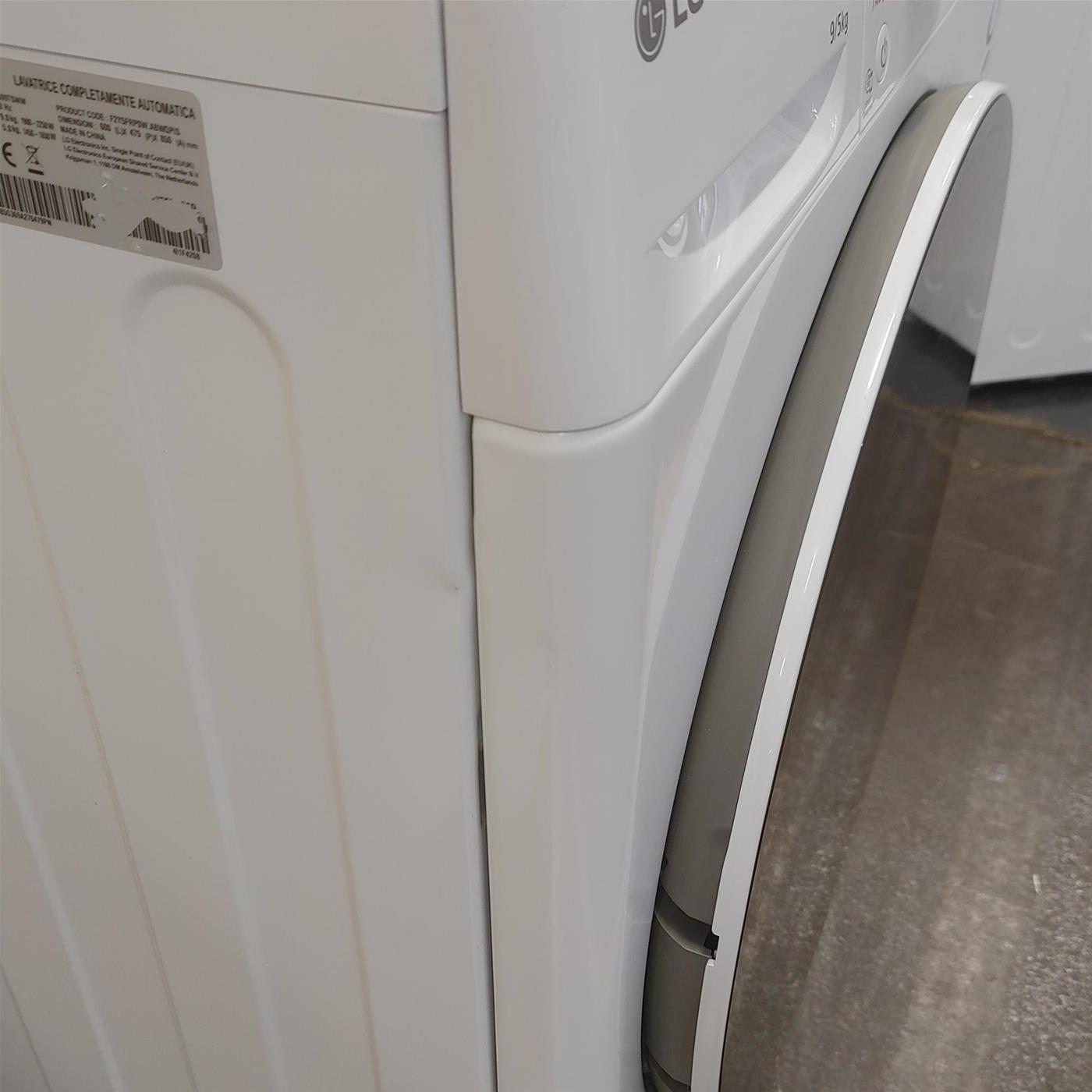 Lavasciuga slim LG D2R5S09TSWW AI DD 9/5kg