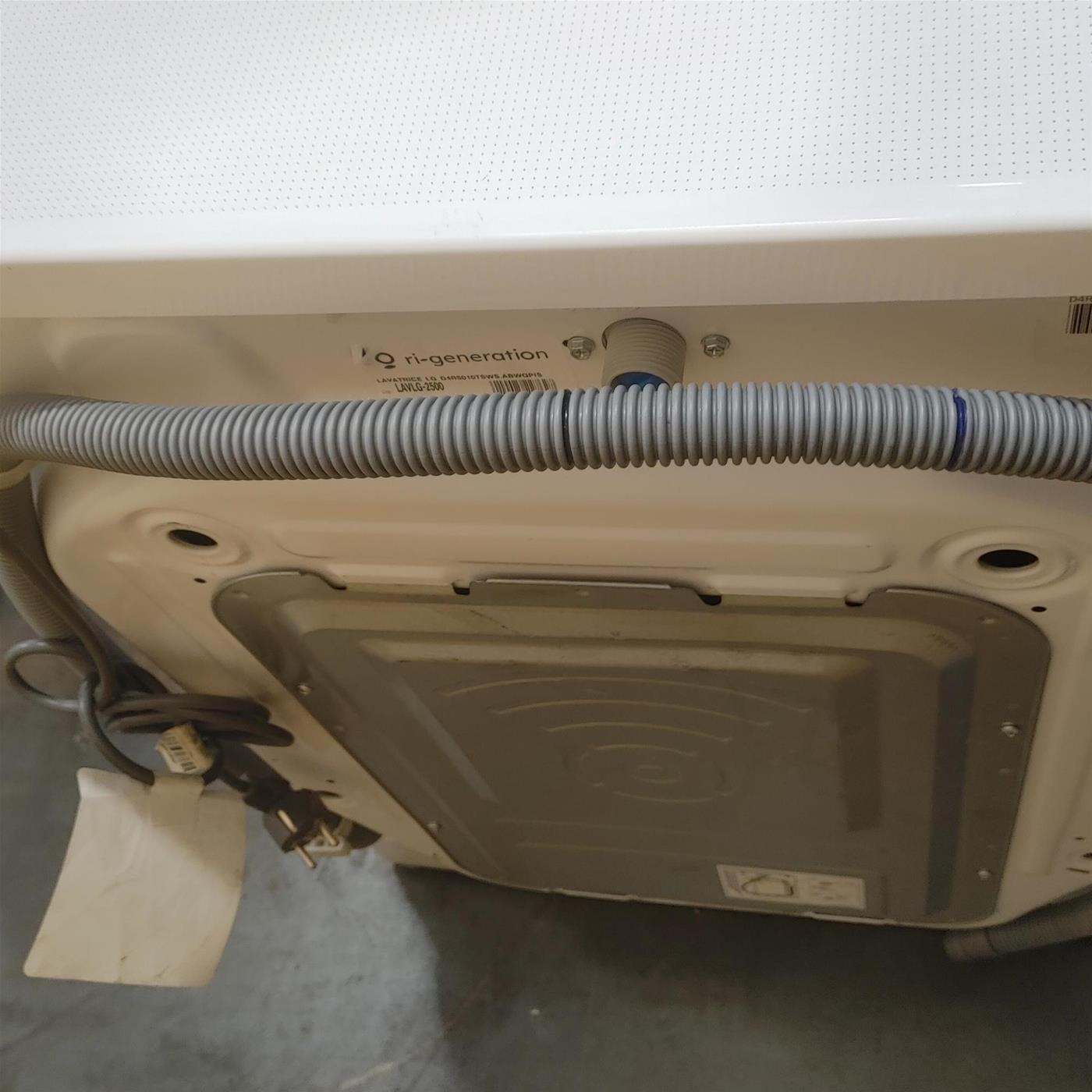 Lavasciuga LG D4R5010TSWS libera installazione Carica frontale Bianco D