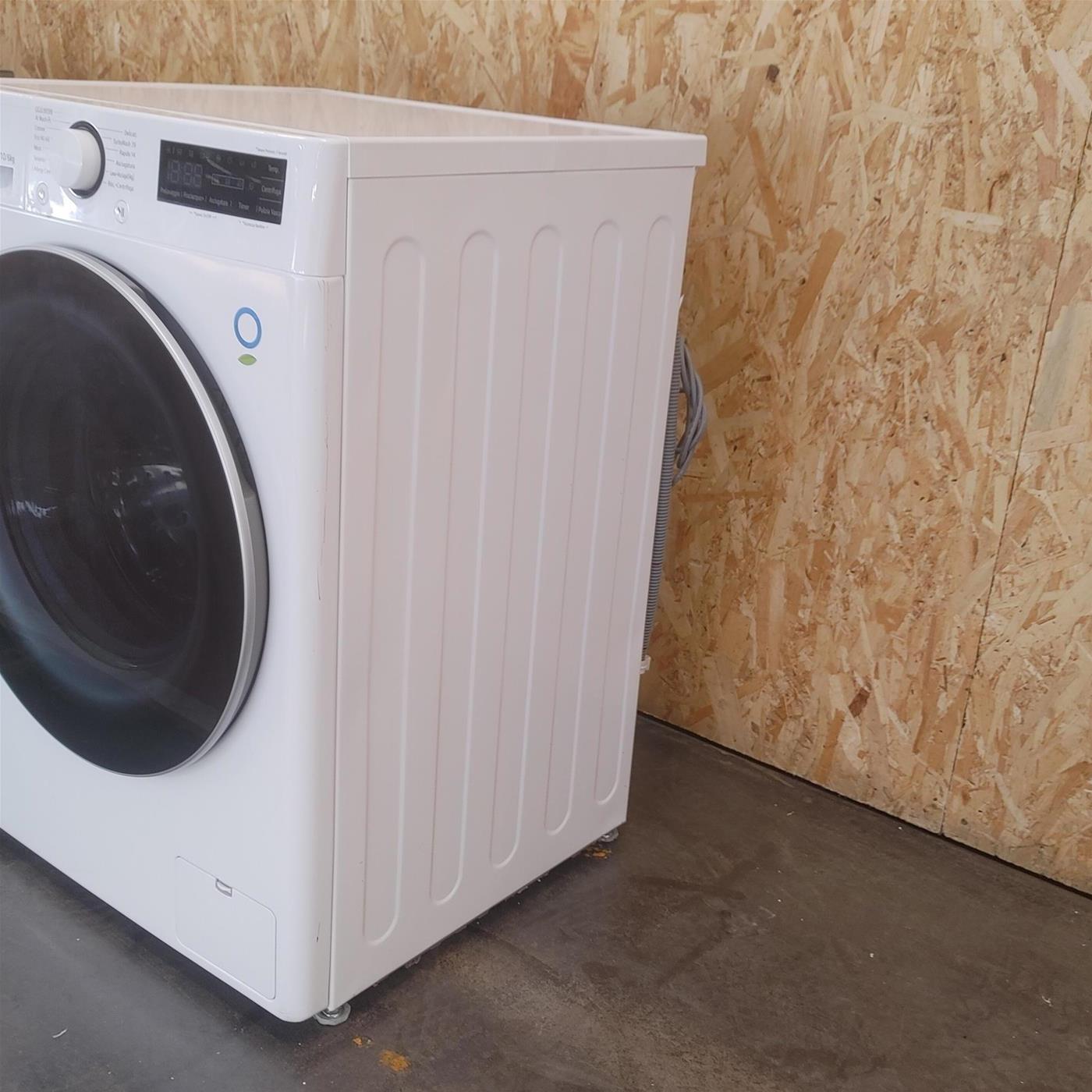 LG D4R5010TSWS lavatrice asciugatrice Libera installazione Carica frontale Bianco D