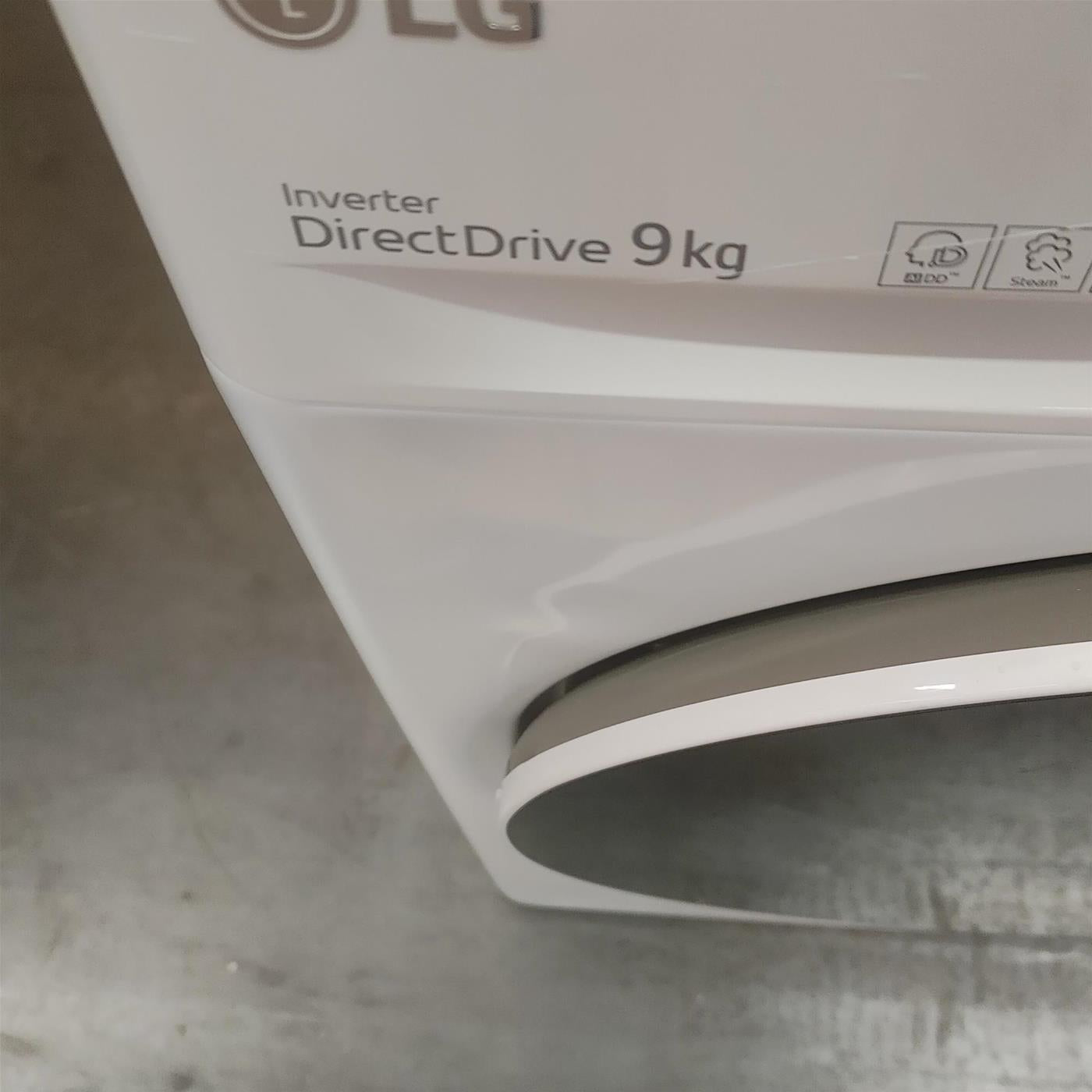 Lavatrice intelligente LG F2R3S09NSWB Vapore, Classe A, 9 Kg