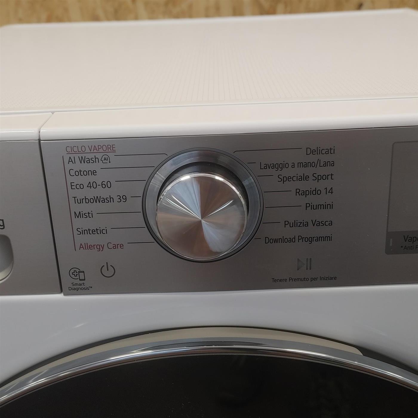 Lavatrice LG F4R9009TPWC 9kg AI DD Classe A
