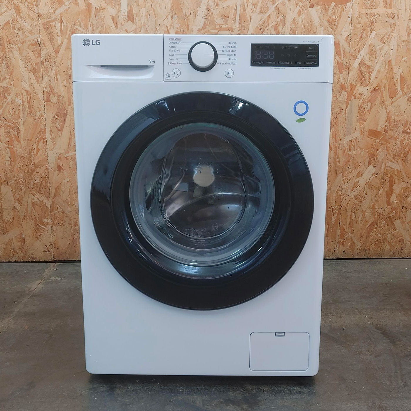 Lavatrice LG F4R3009NNWB Carica frontale 9 kg 1400 giri Bianco