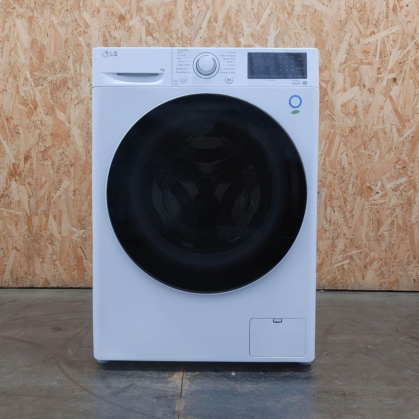 Lavatrice LG F2WV3S7SHE Caricamento frontale 7 kg 1200 Giri/min Bianco