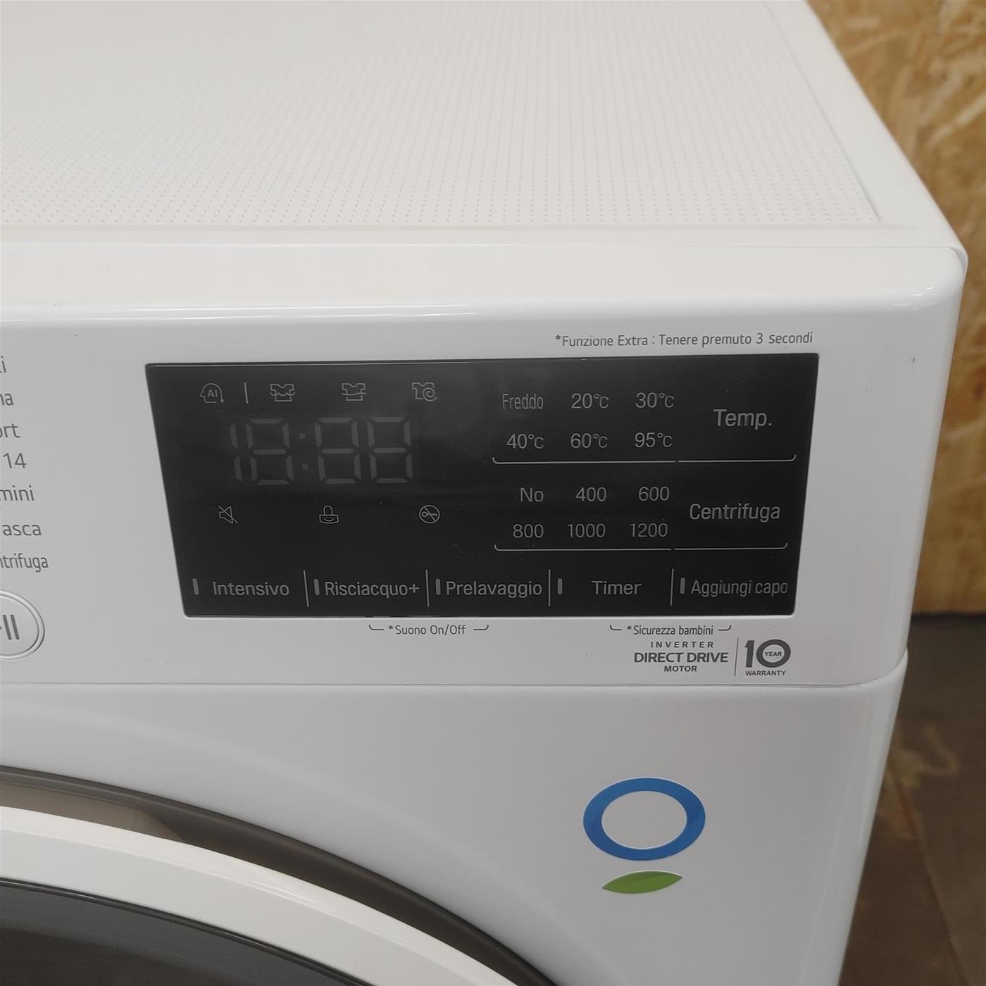 Lavatrice LG F2WV3S7SHE Slim 7kg AI DD