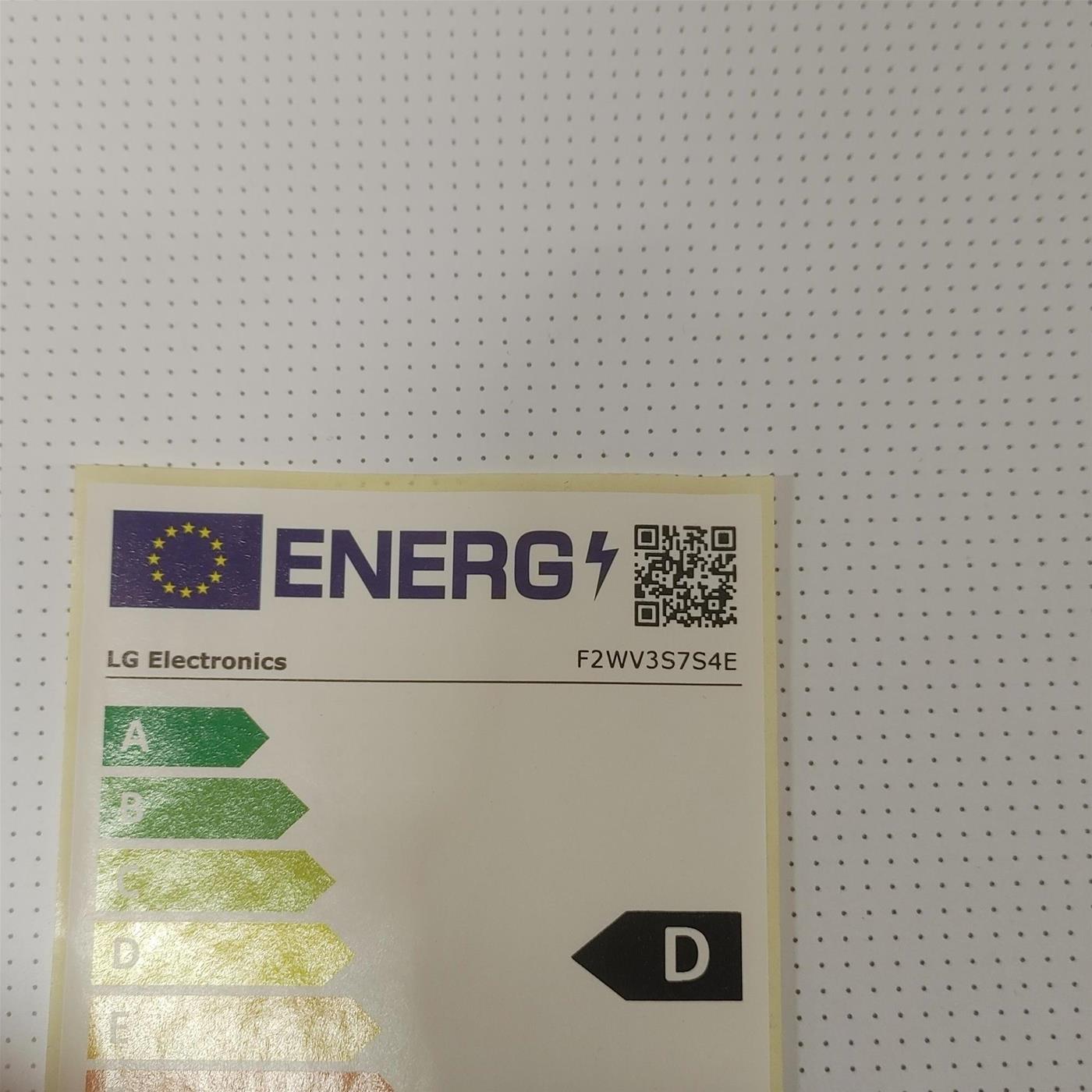 LG F2WV3S7S4E Lavatrice Slim AI DDTM SteamTM 7kg Classe energetica D