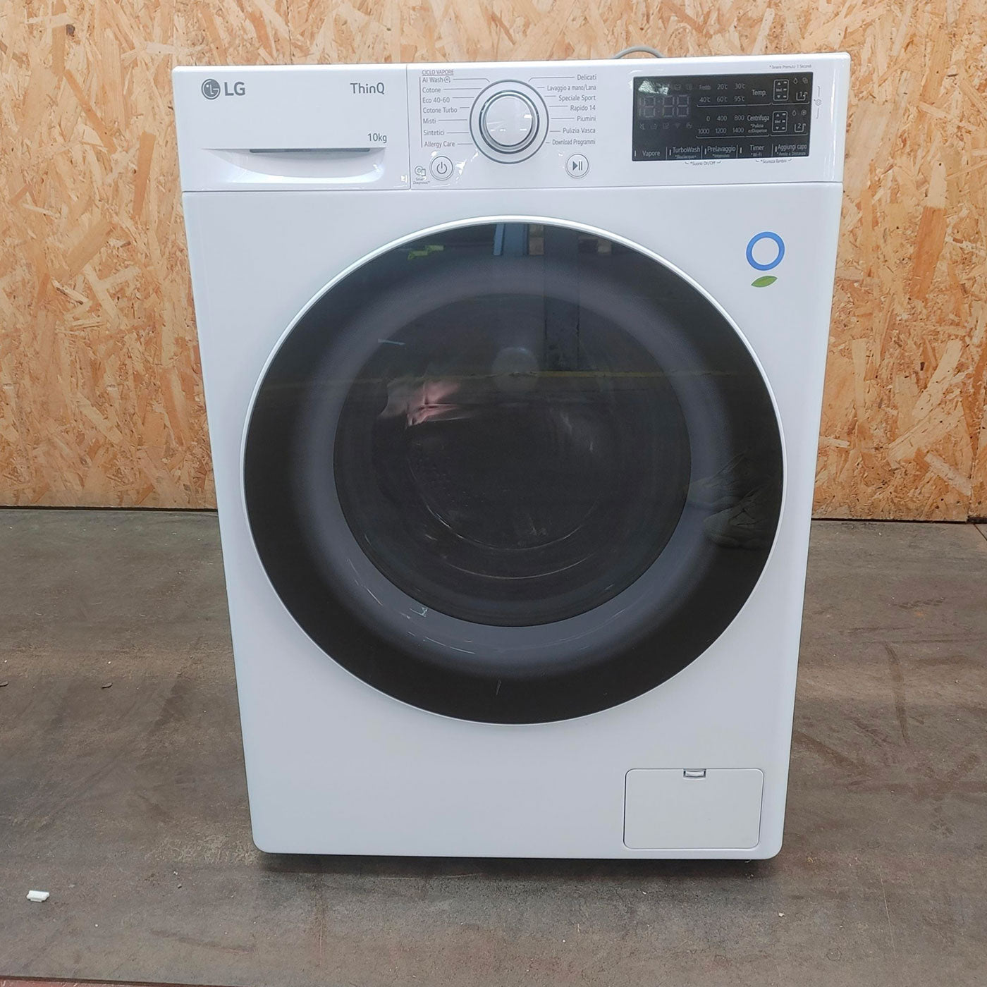 Lavatrice LG F4R3710NSWW Carica frontale 10 kg 1400 Giri/min Bianco