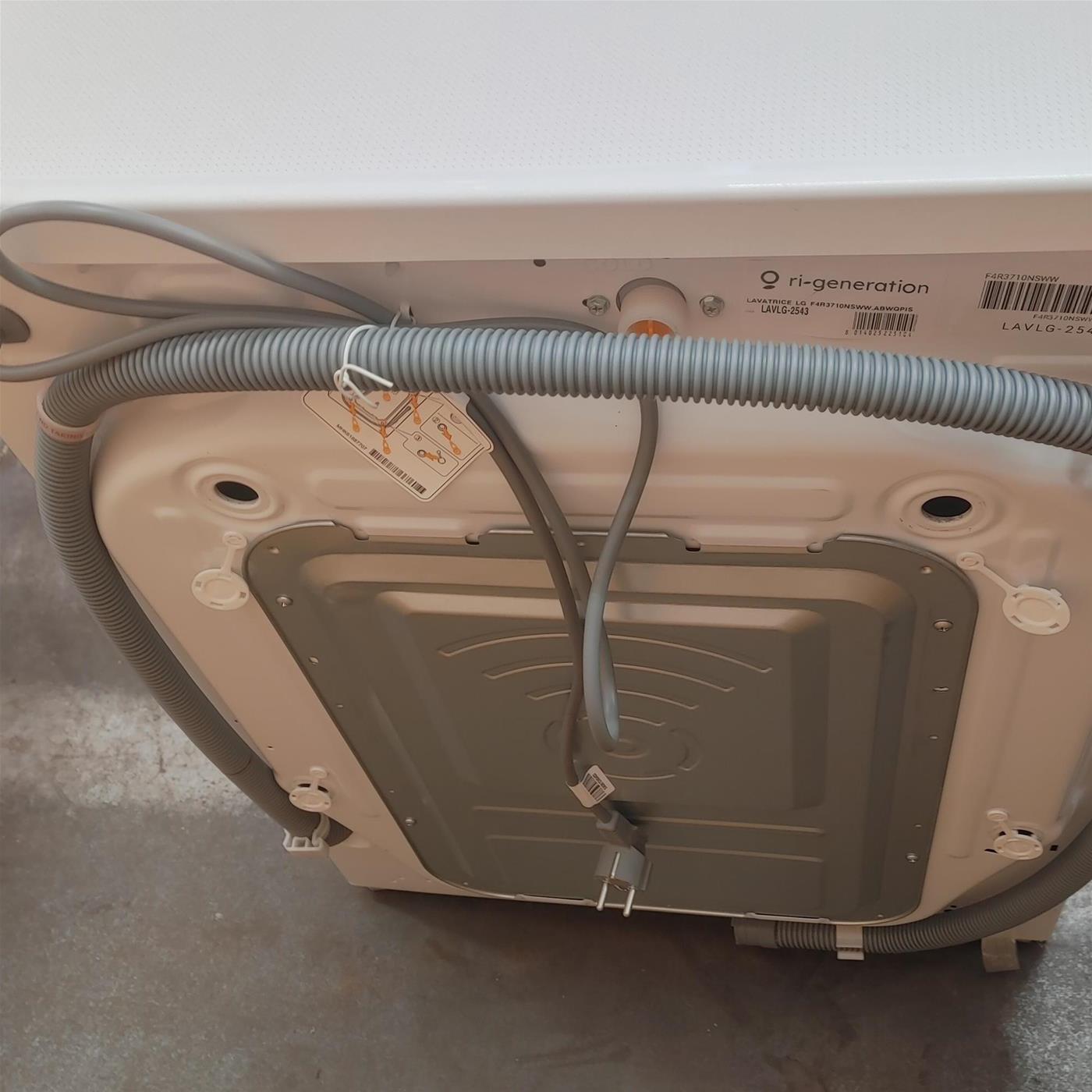 Lavatrice LG F4R3710NSWW Carica frontale 10 kg 1400 Giri/min Bianco