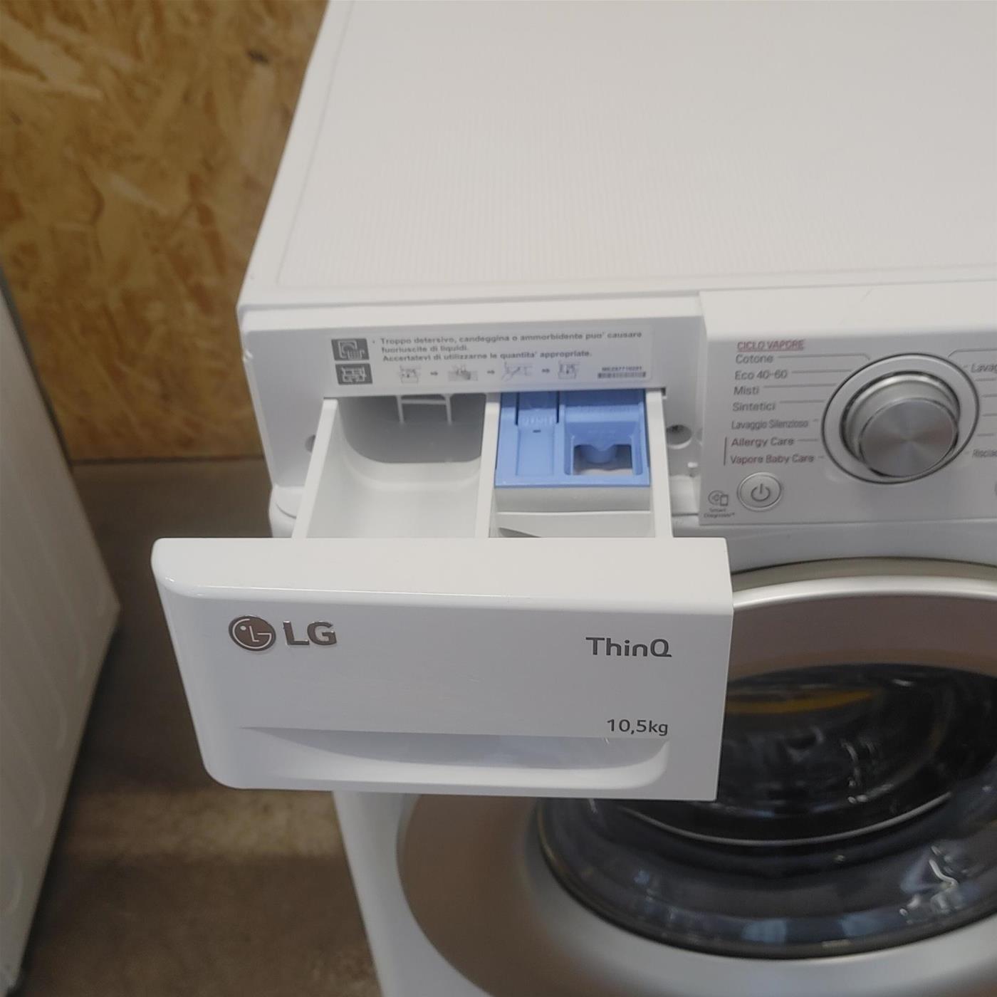 Lavatrice LG F4R3710NSWW 10kg AI DD