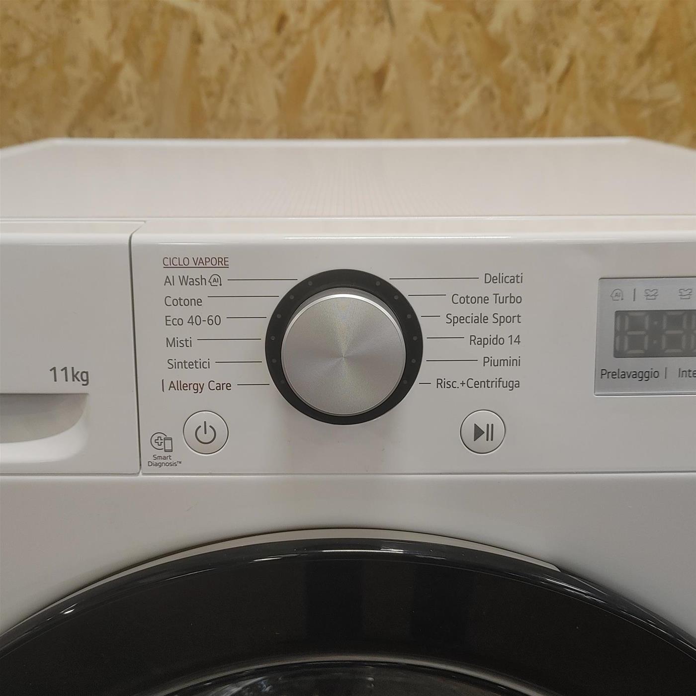 Lavatrice LG F4R3P11NSWB 11 Kg