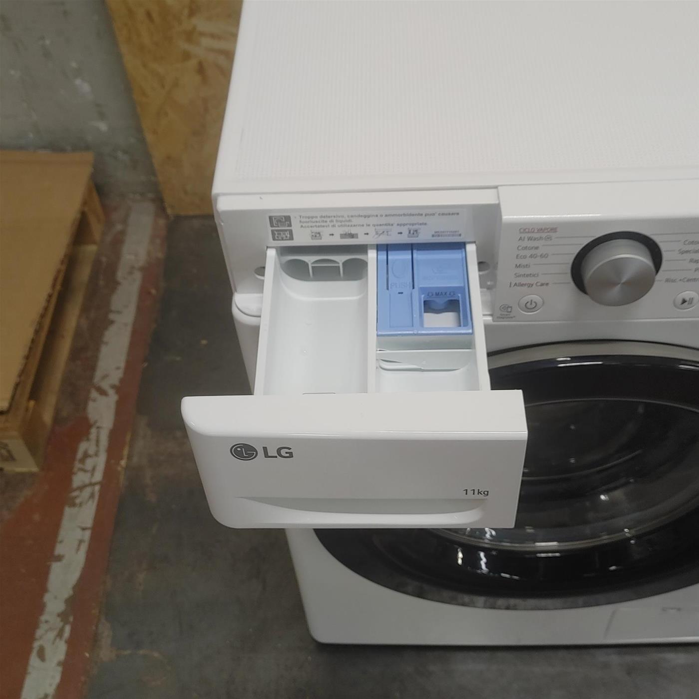 Lavatrice LG F4R3P11NSWB 11 Kg
