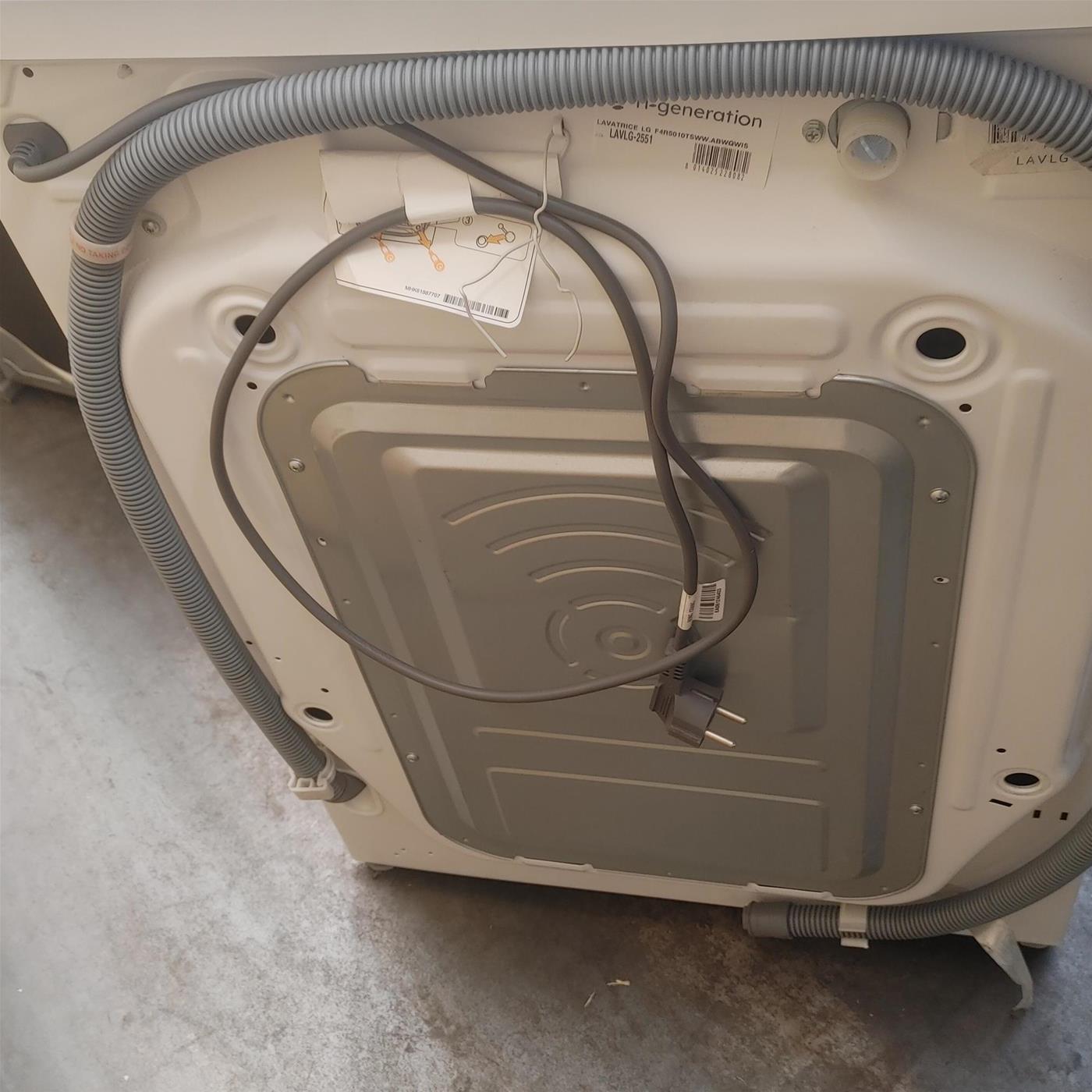 Lavatrice Intelligente LG F4R5010TSWW 10kg AI DD