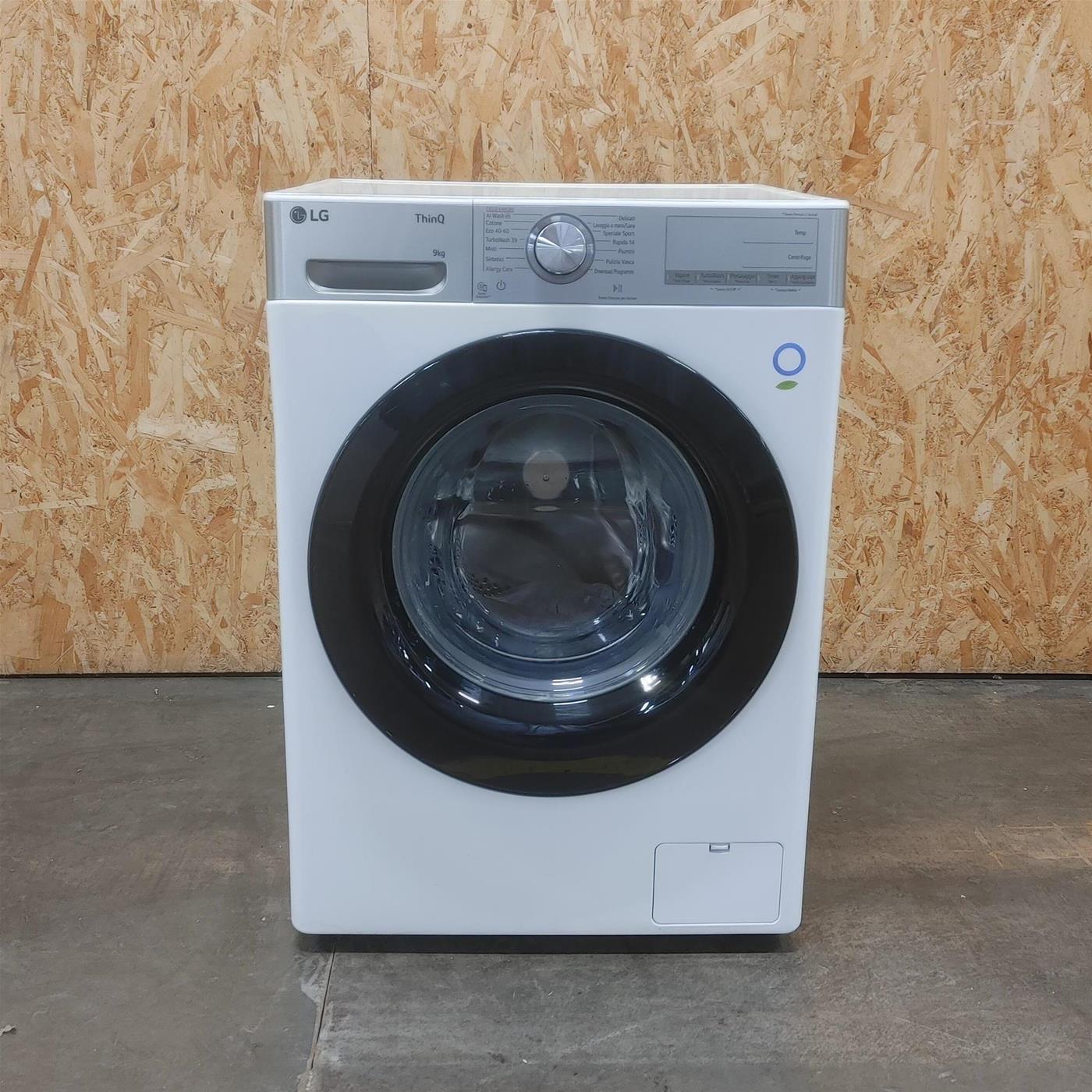 Lavatrice intelligente LG F4R9009TPWC TurboWash, Classe A 9 Kg