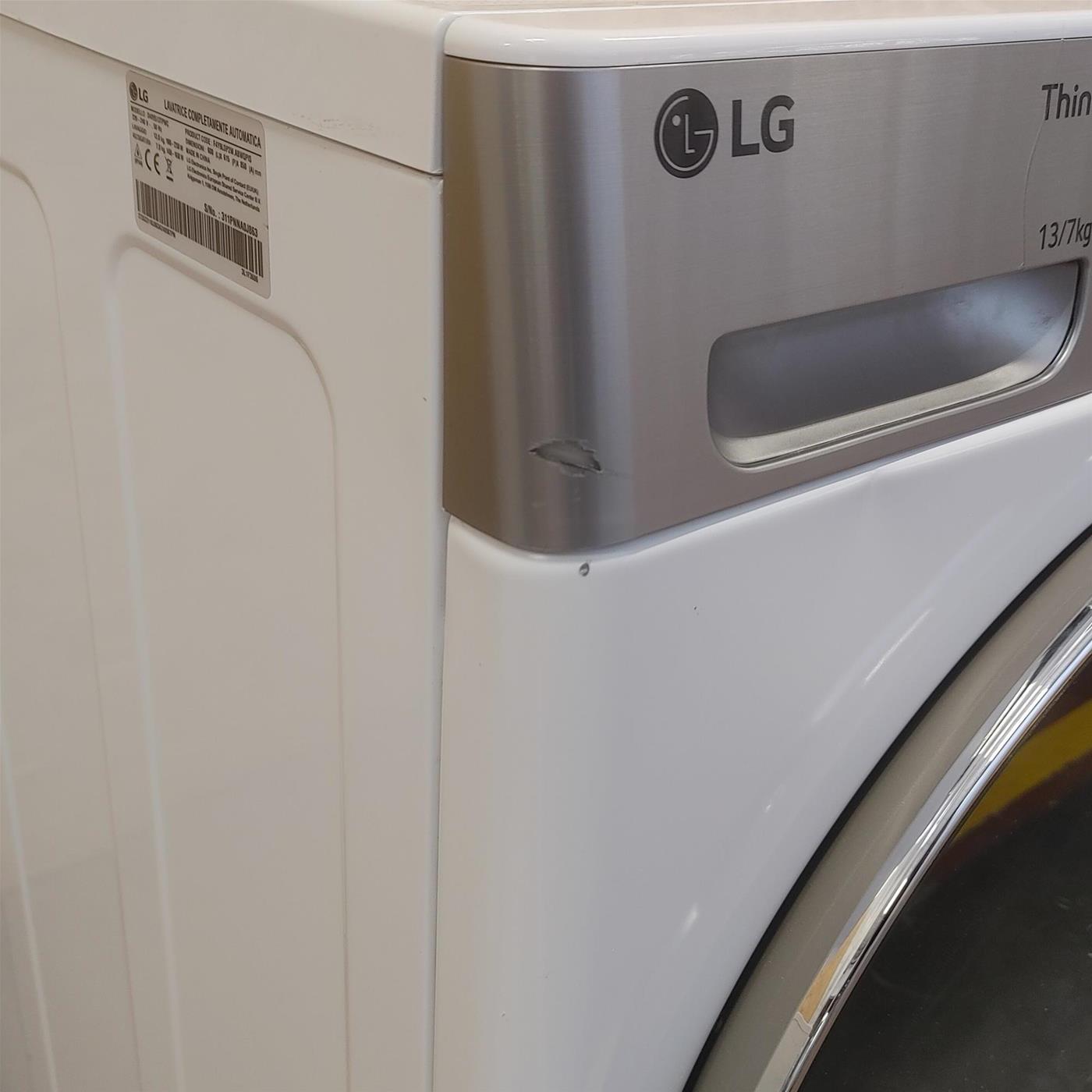 Lavasciuga LG D4R9513TPWC 13/7kg AI DD, Classe D, 1400 giri