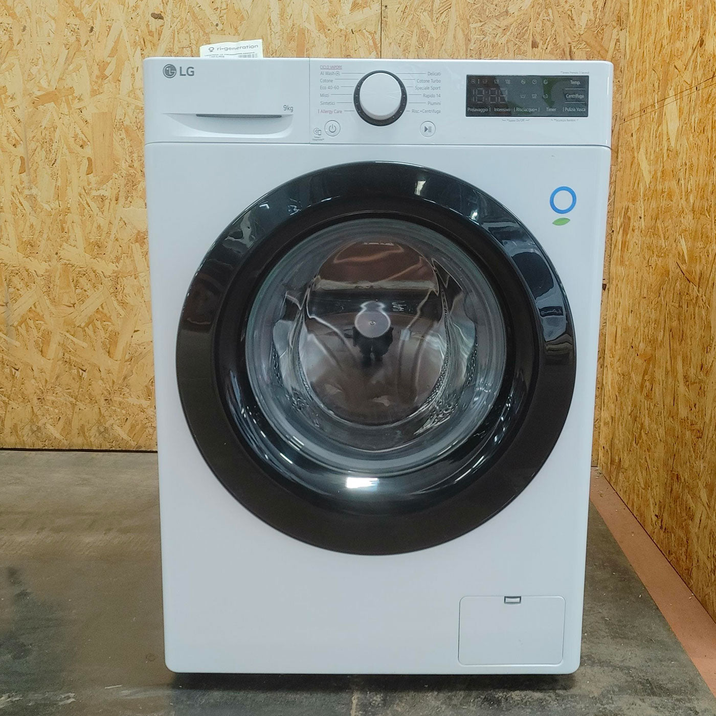 Lavatrice LG F4R3009NSWB Carica frontale 9 kg 1400 Giri/min Bianco