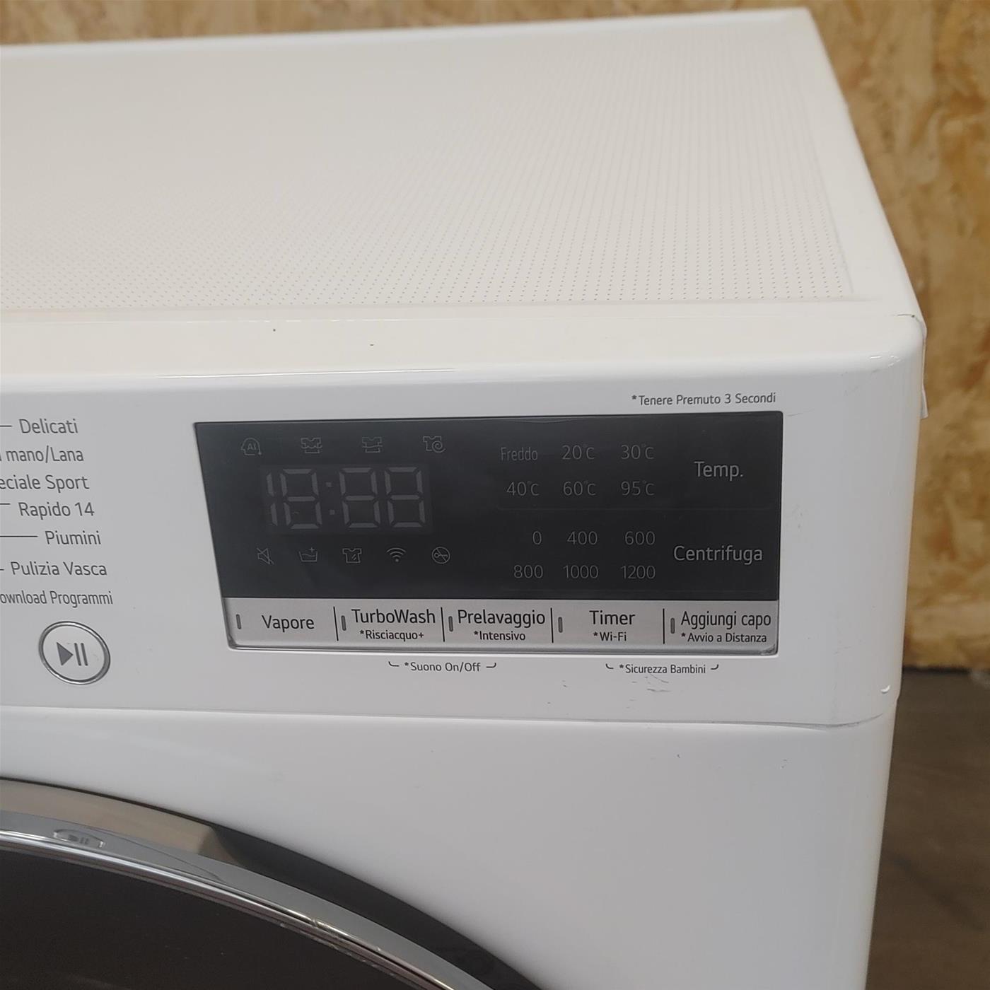 Lavatrice intelligente LG F2R7S09TSWC 9 Kg