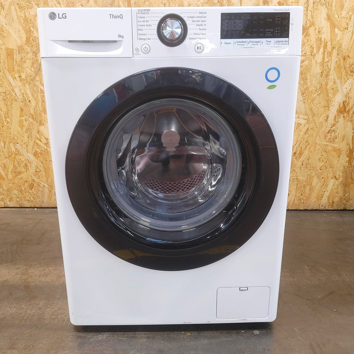 Lavatrice intelligente LG F4R3509NSWB Autodosaggio, Wi-Fi 9 Kg