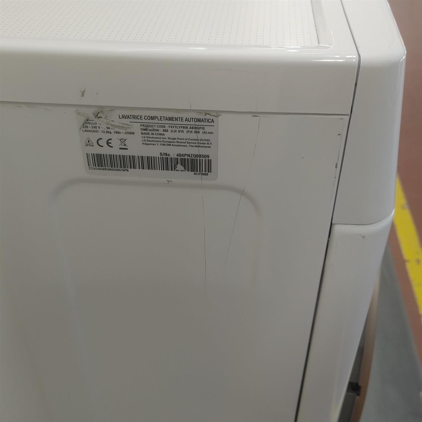 Lavatrice intelligente LG F4R7013TSWG 13 kg
