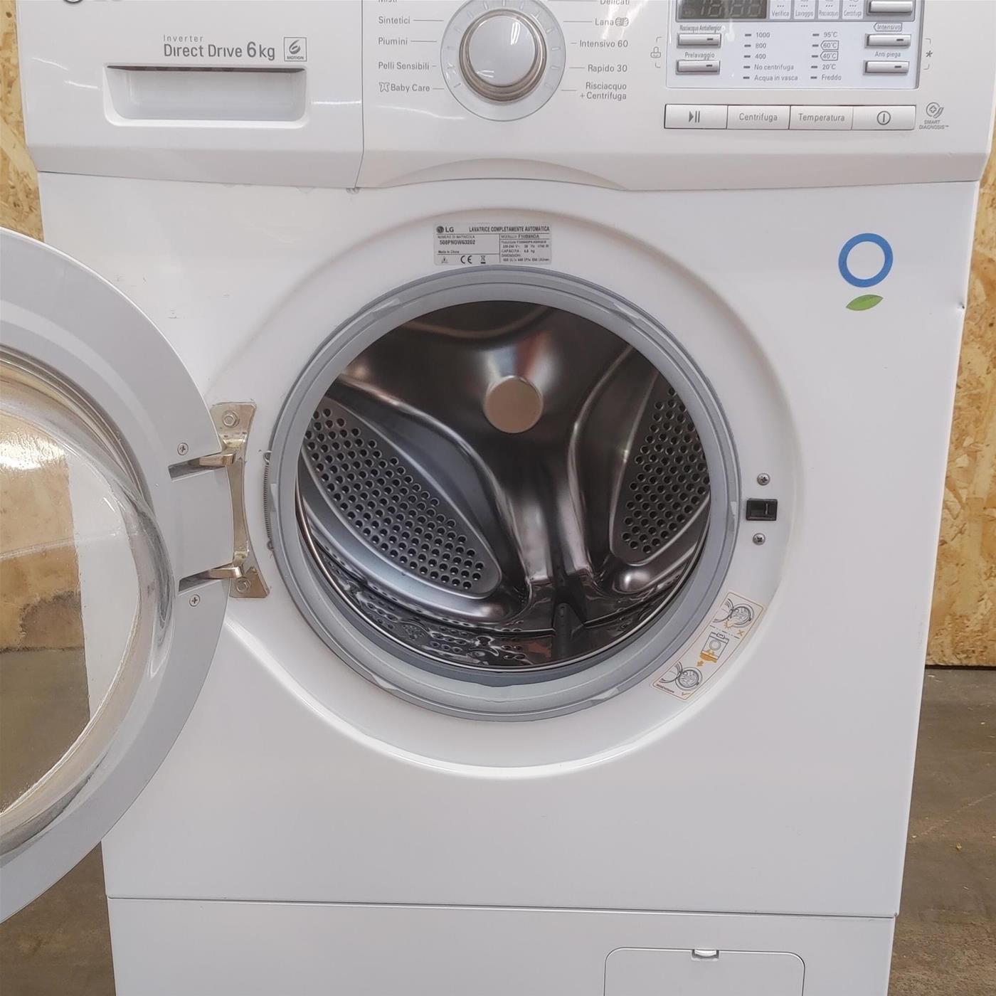 Lavatrice LG F10B8NDA 6 Kg