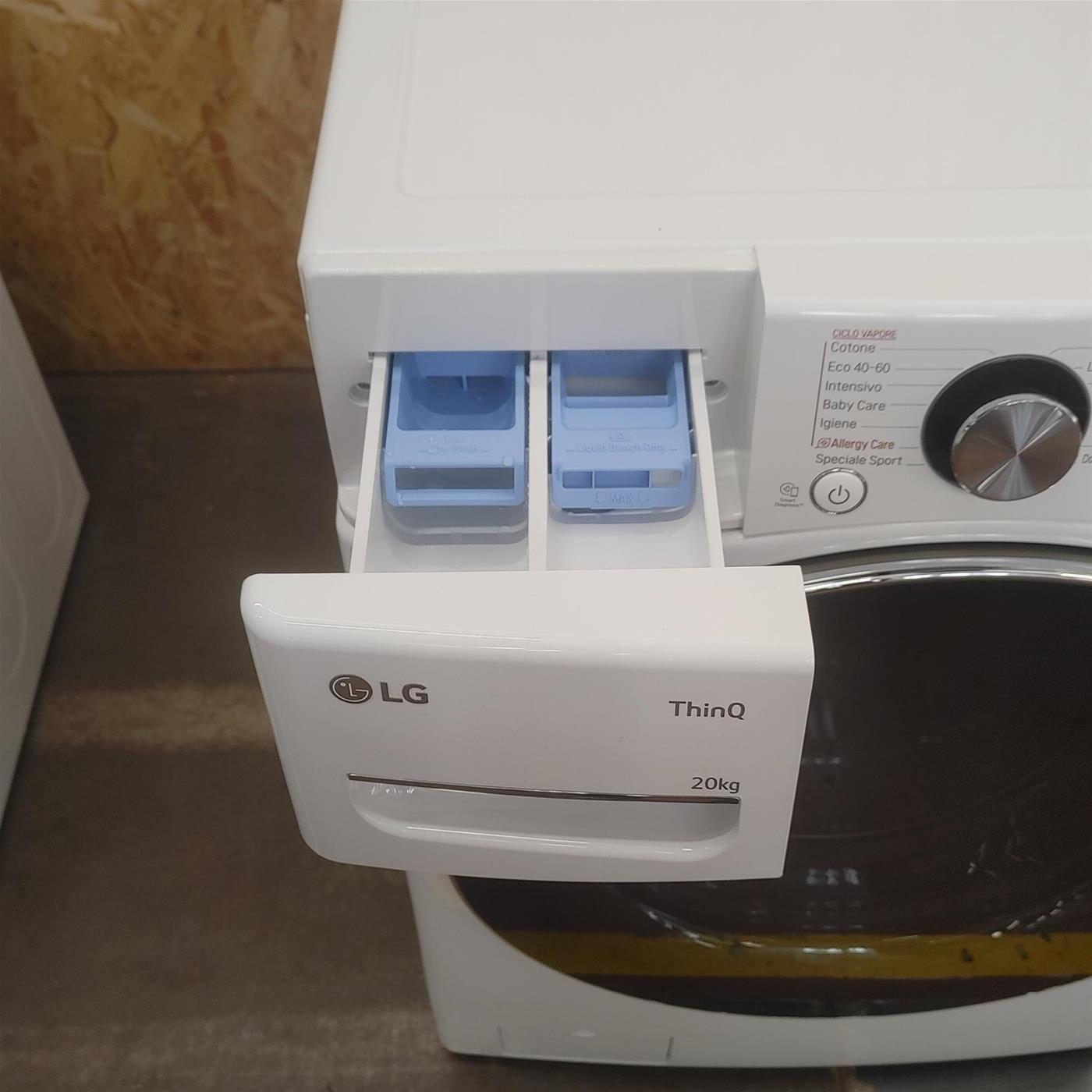 Lavatrice intelligente LG F0P3020TSWC 20 Kg XL