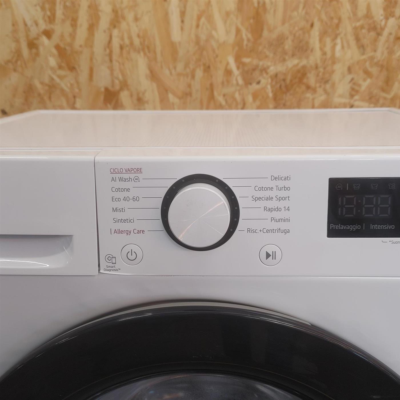 Lavatrice intelligente LG F2R3S09NSWB 9 Kg