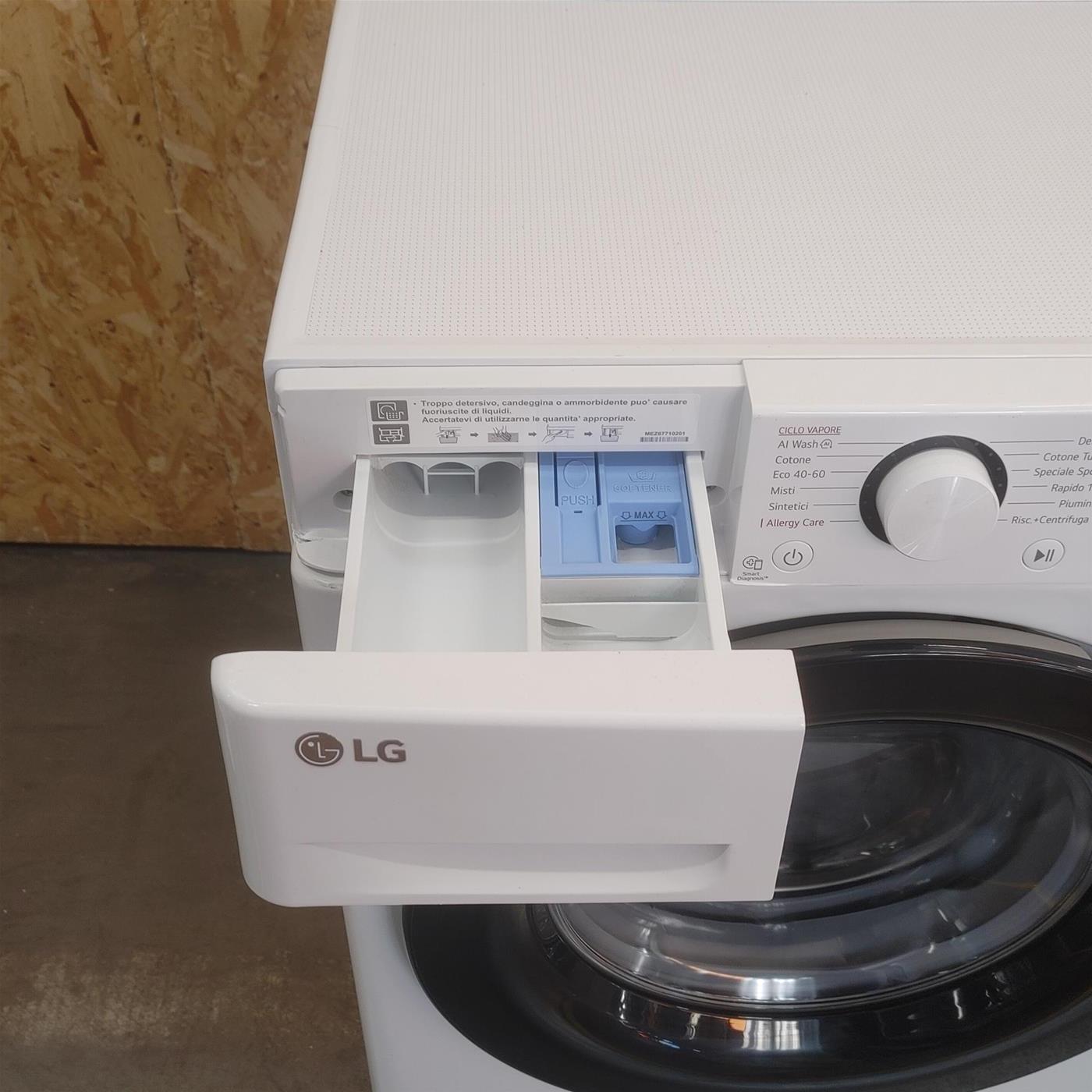 Lavatrice intelligente LG F2R3S09NSWB 9 Kg