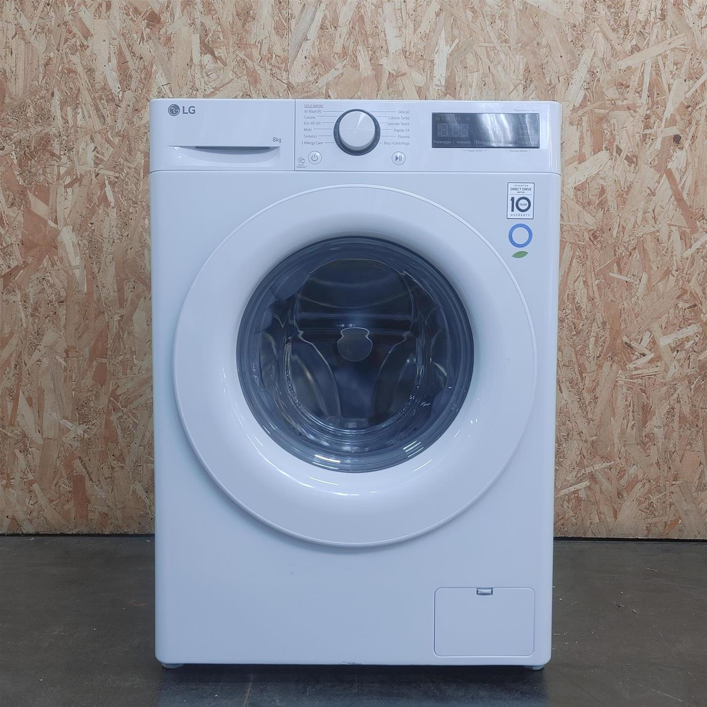 Lavatrice intelligente LG F2R3S08NSWW 8 Kg