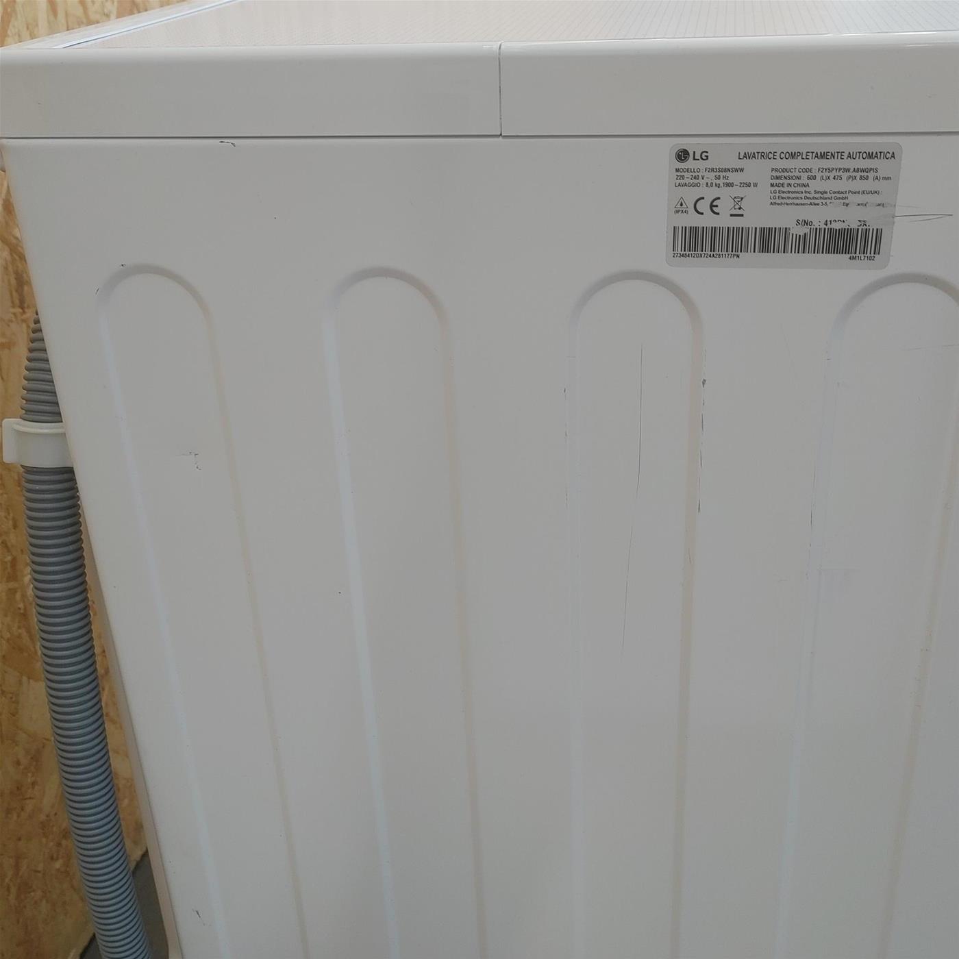 Lavatrice intelligente LG F2R3S08NSWW 8 Kg