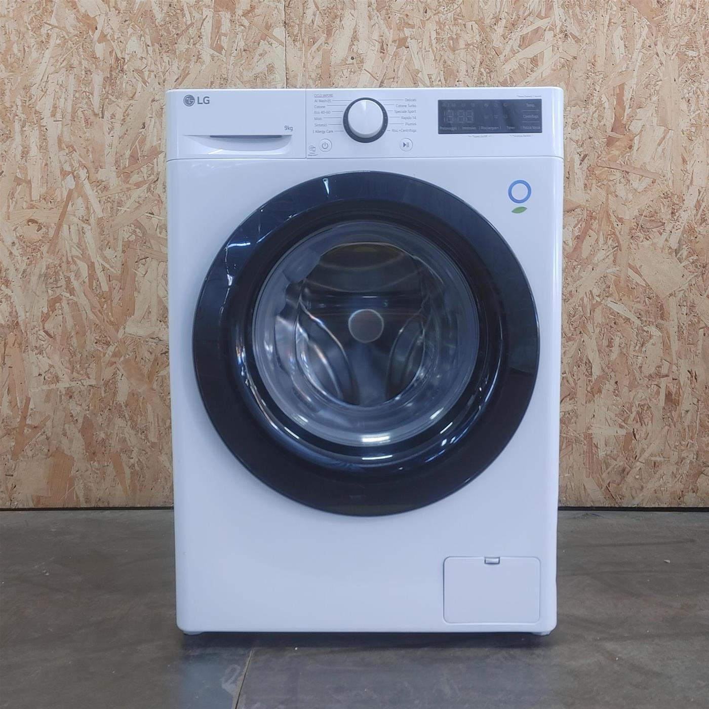 Lavatrice intelligente LG F2R3S09NSWB 9 Kg