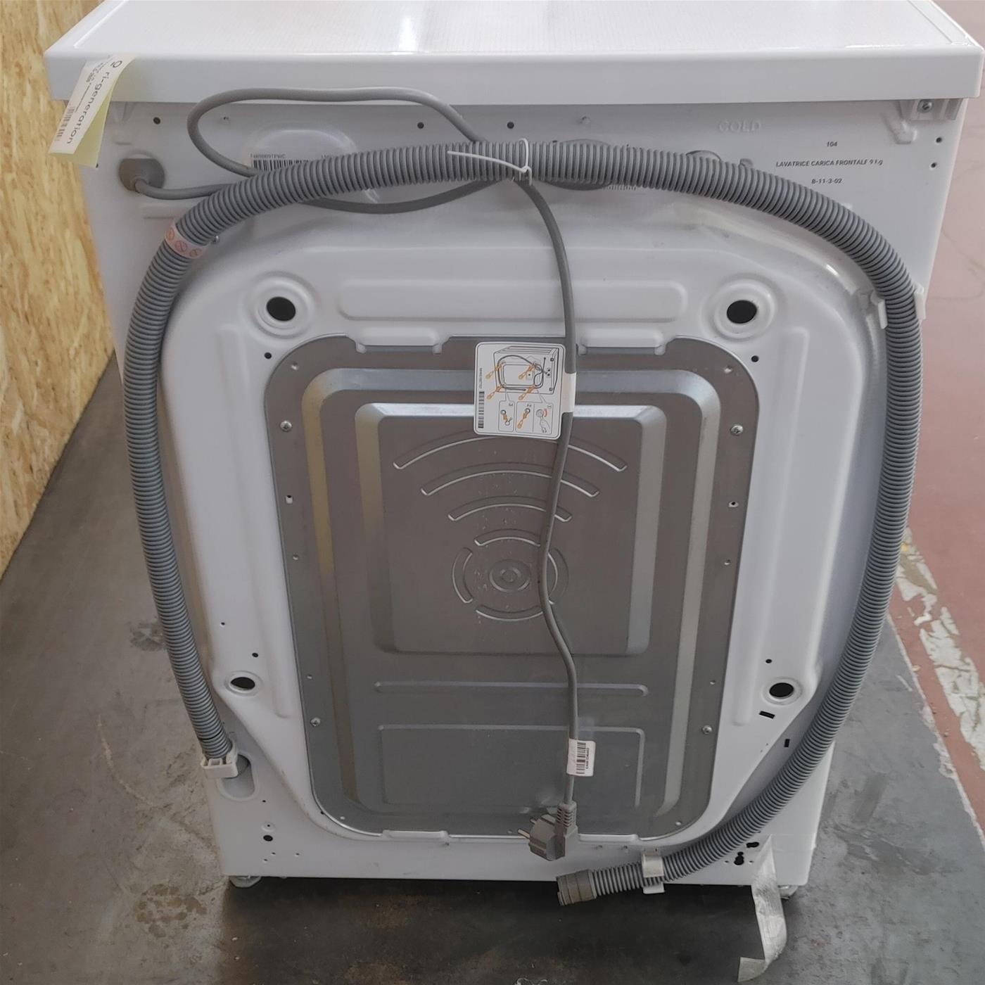 Lavatrice intelligente LG F4R9009TPWC AI DD TurboWash, Vapore 9 Kg