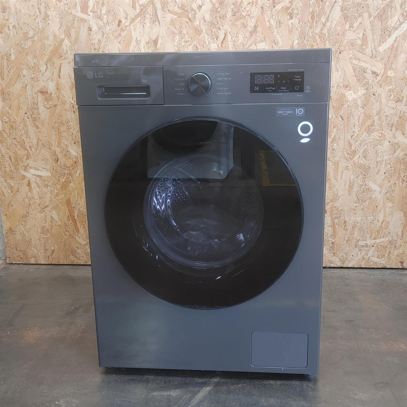 Lavatrice LG F4NX1009NWB 9 kg Wifi