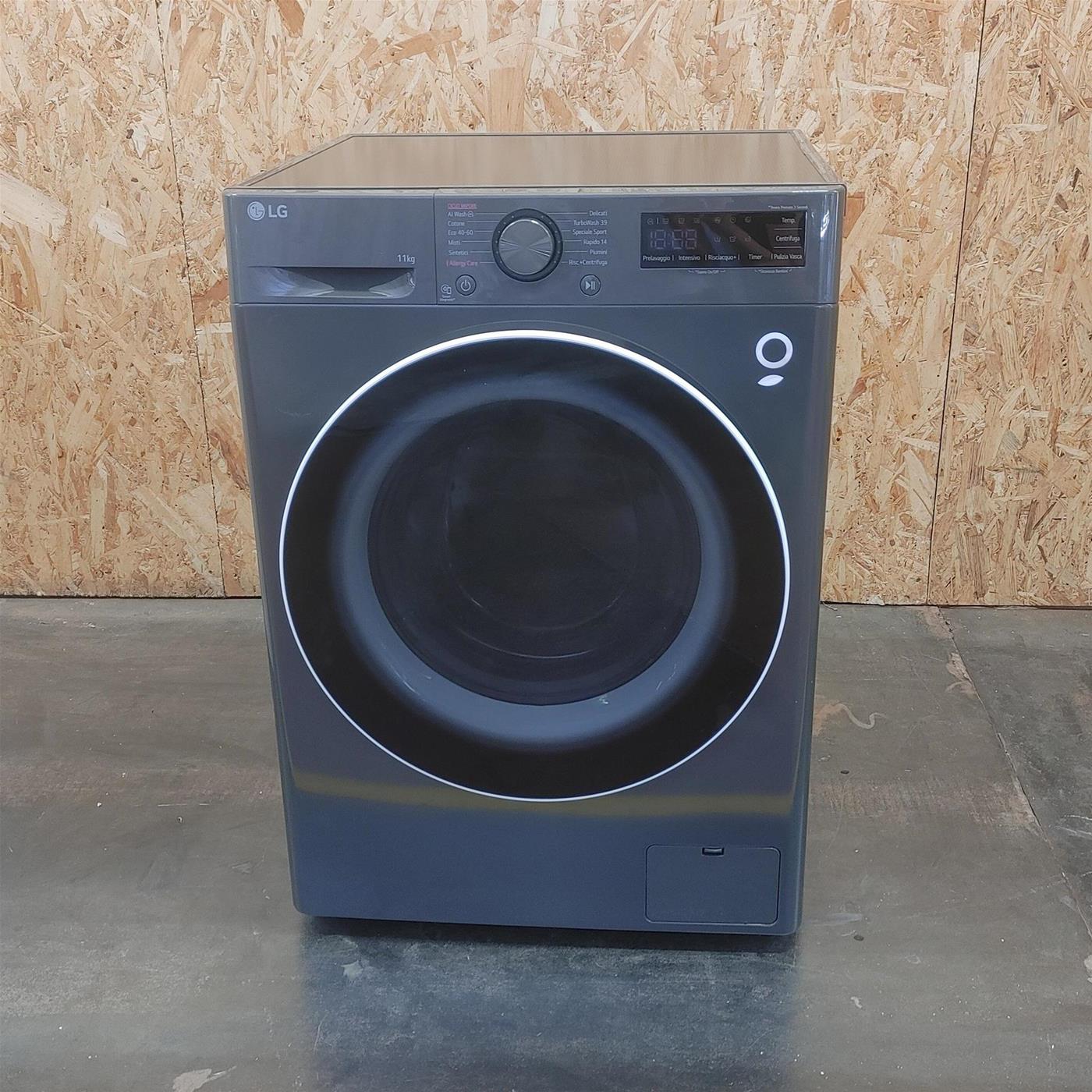 Lavatrice LG F4R5011TSMB Carica frontale 11 kg