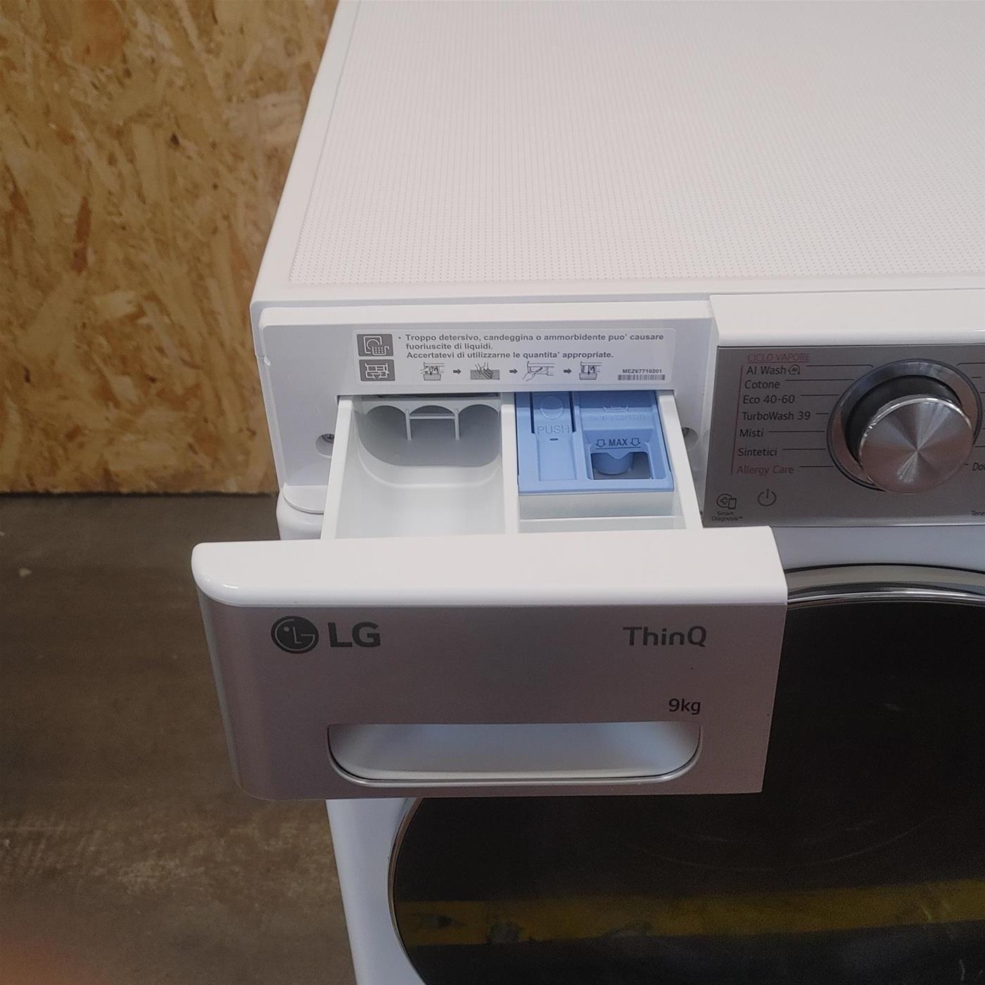 Lavatrice intelligente LG F4R9009TPWC 9 Kg