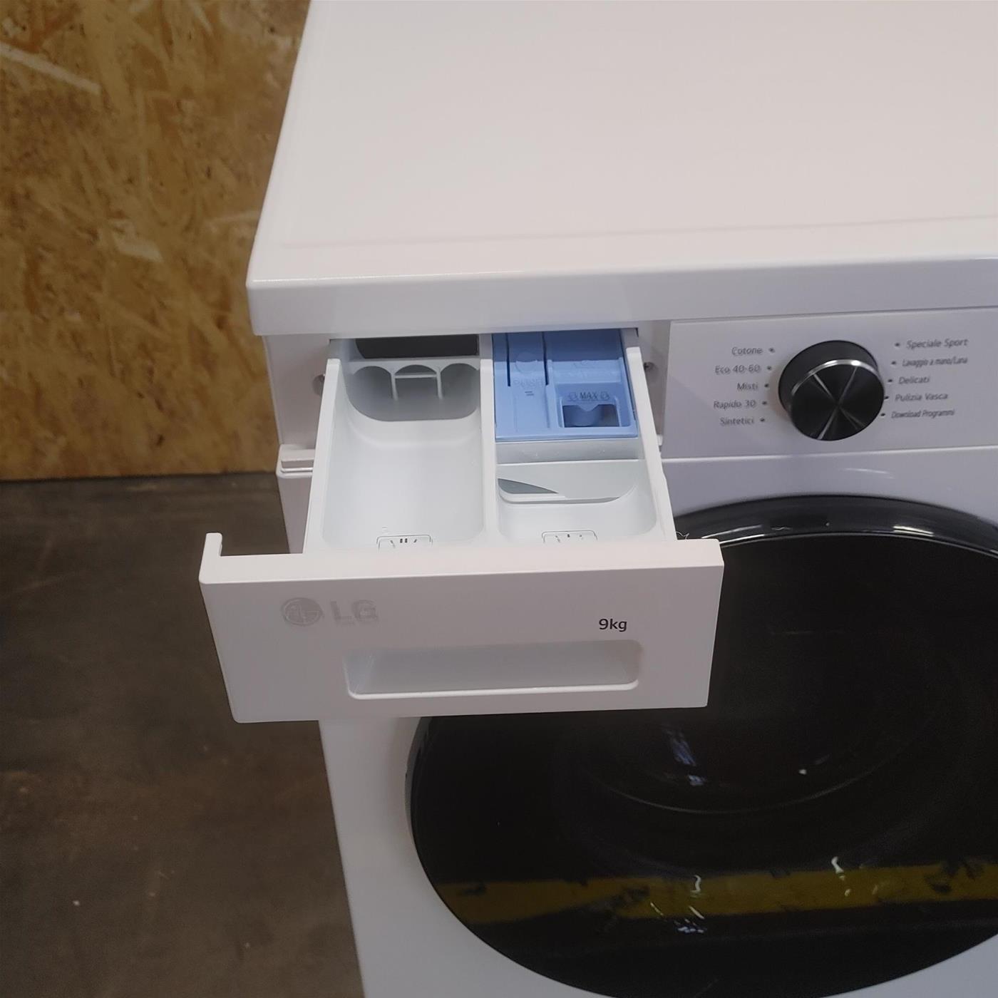 Lavatrice LG F4NX1009NWB 9 Kg Wifi