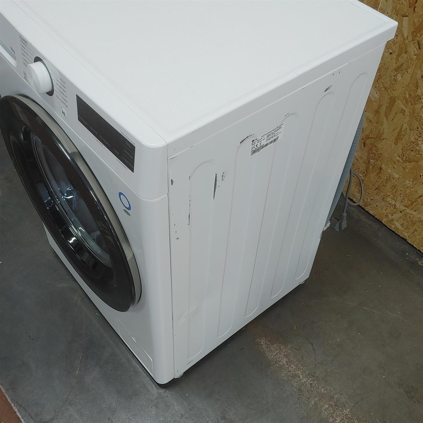 Lavatrice intelligente LG F4R3010NSWB AI DD, Lavaggio a vapore 10 Kg