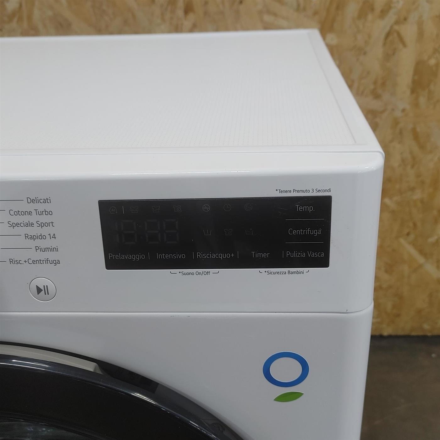 Lavatrice intelligente LG F4R3010NSWB AI DD, Lavaggio a vapore 10 Kg