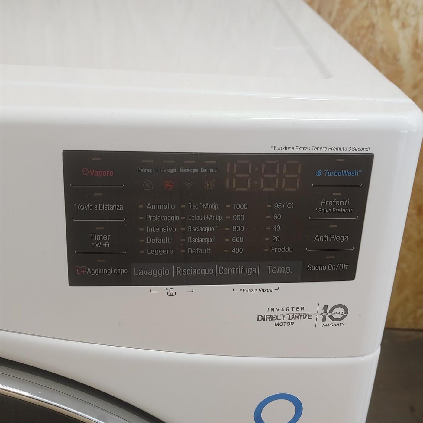 Lavatrice intelligente LG F0P3020TSWC 20 Kg XL