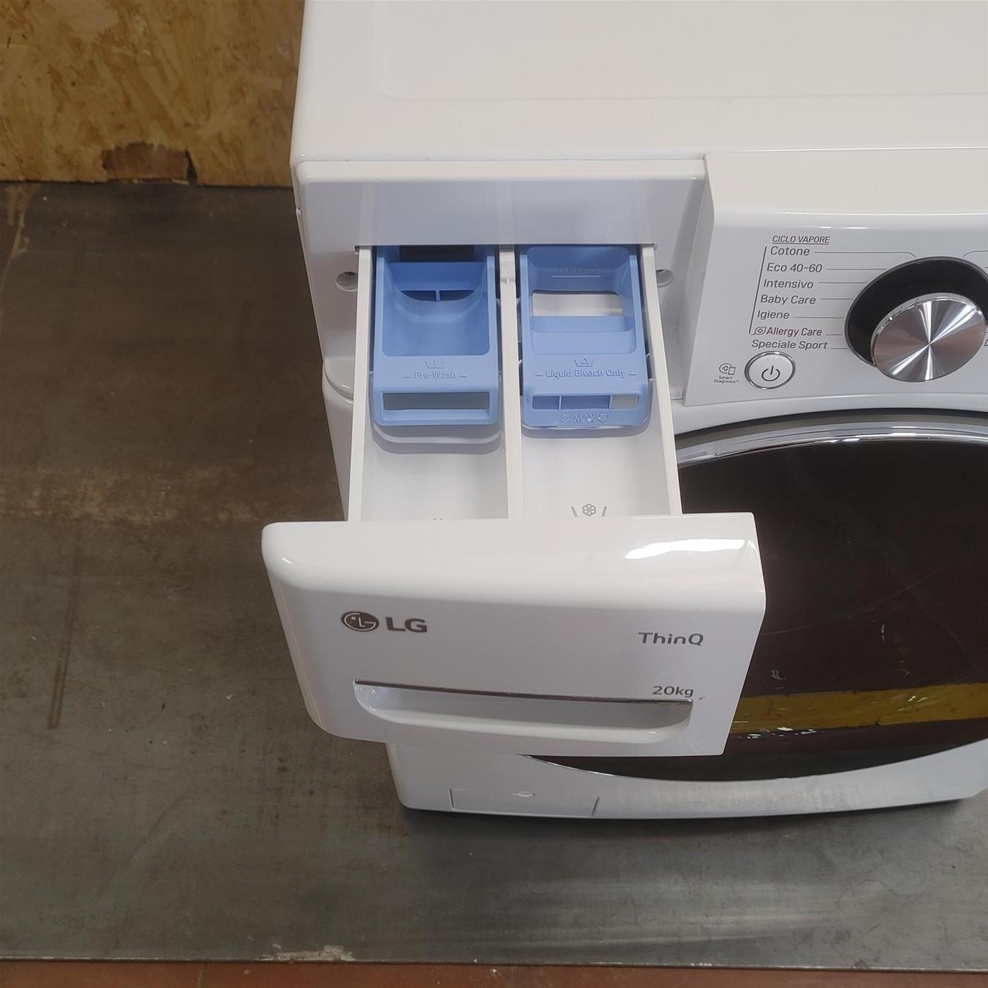 Lavatrice intelligente LG F0P3020TSWC 20 Kg XL
