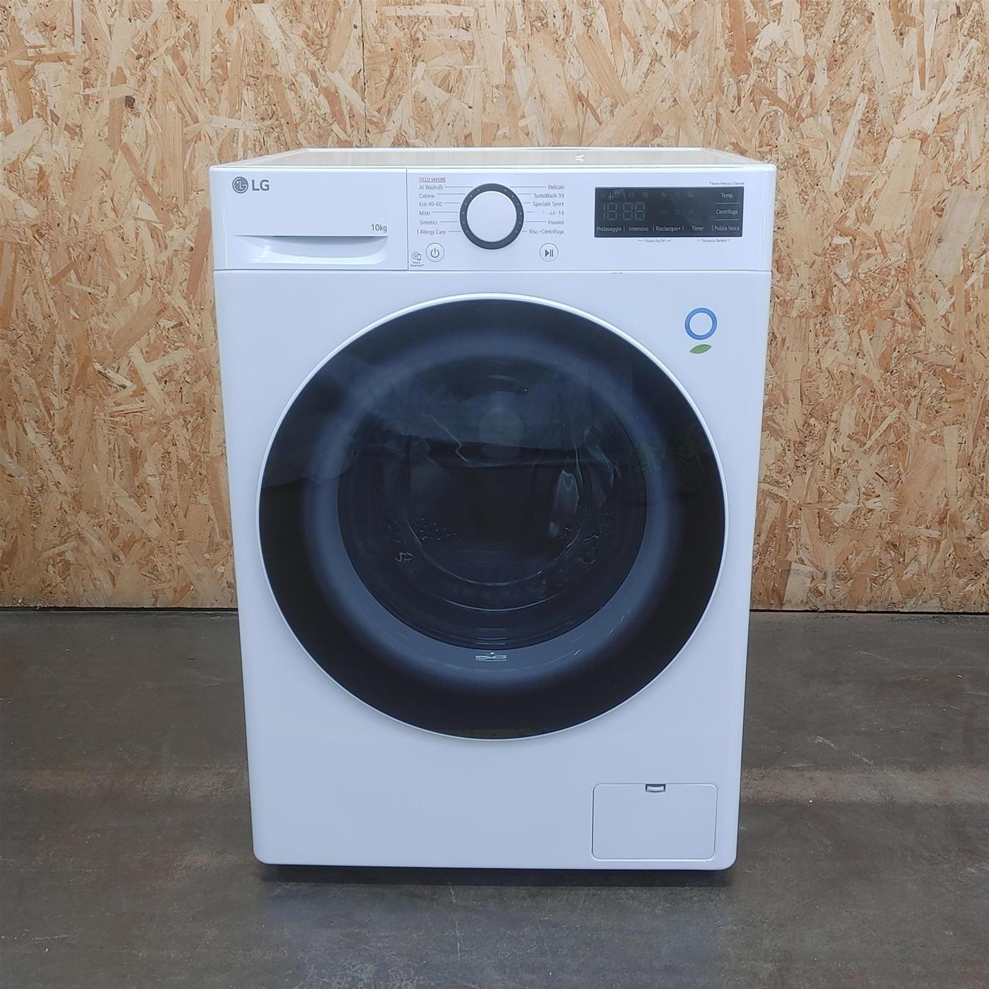 Lavatrice intelligente LG F4R5010TSWW 10 Kg AI DD