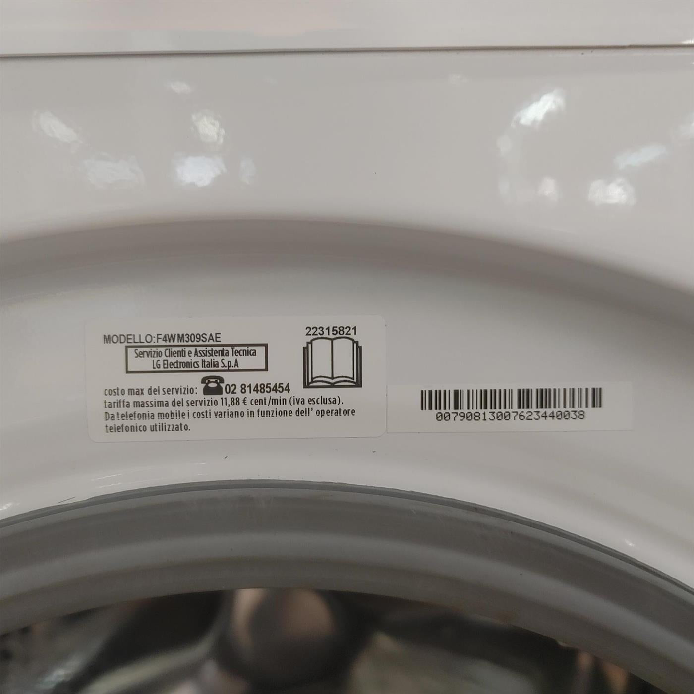 Lavatrice LG F4WM309SAE 9 Kg