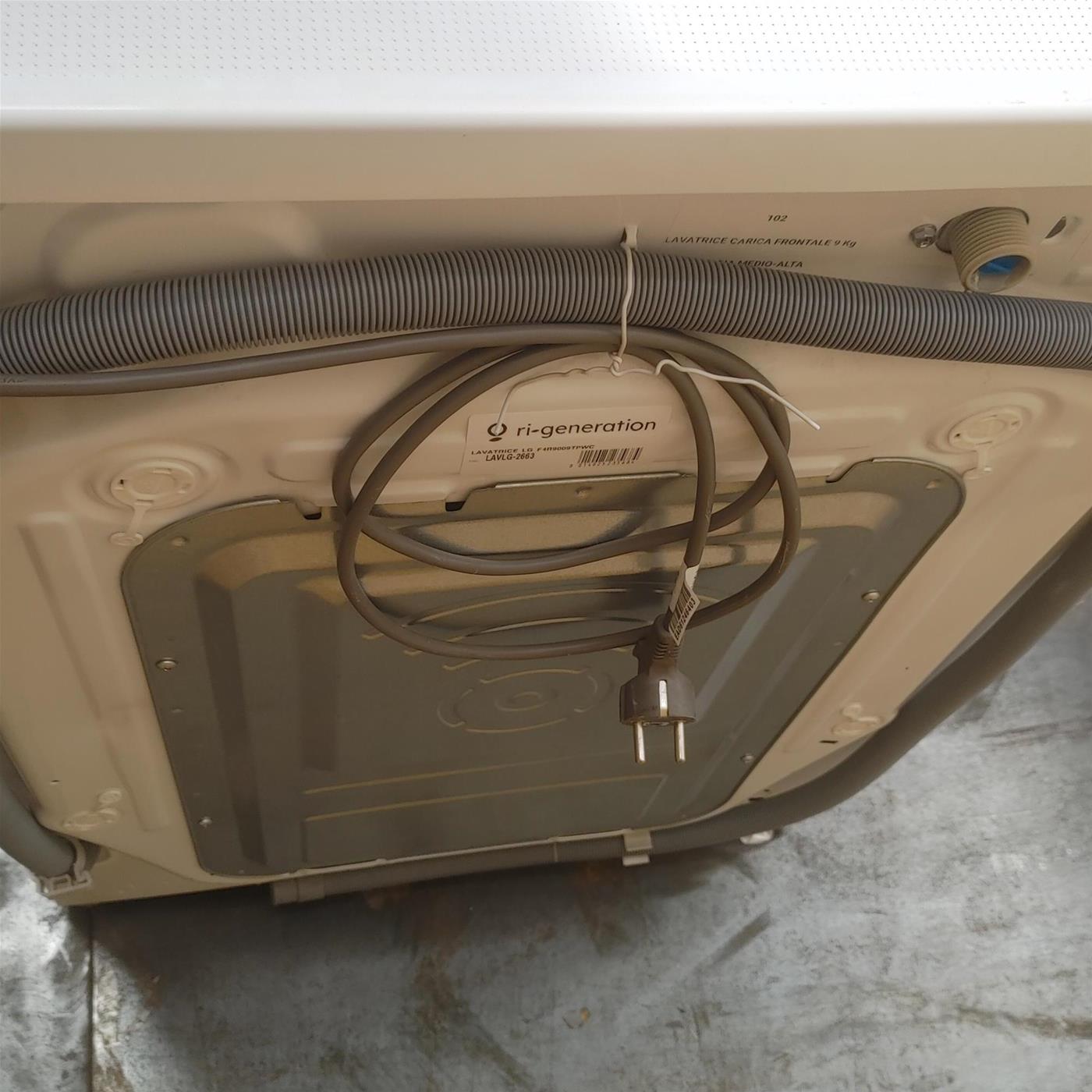 Lavatrice intelligente LG F4R9009TPWC AI DD 9 Kg