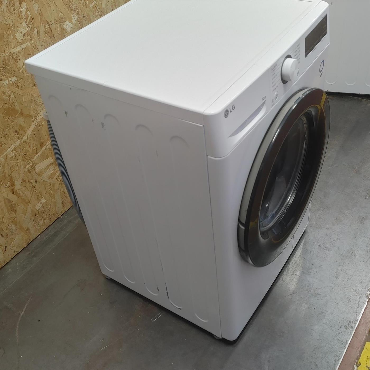 Lavatrice intelligente LG F4R3010NSWB 10 Kg AI DD, Lavaggio a vapore