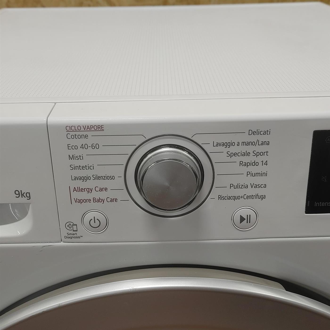 Lavatrice Intelligente LG F4WV309S4E AIDD 9 Kg