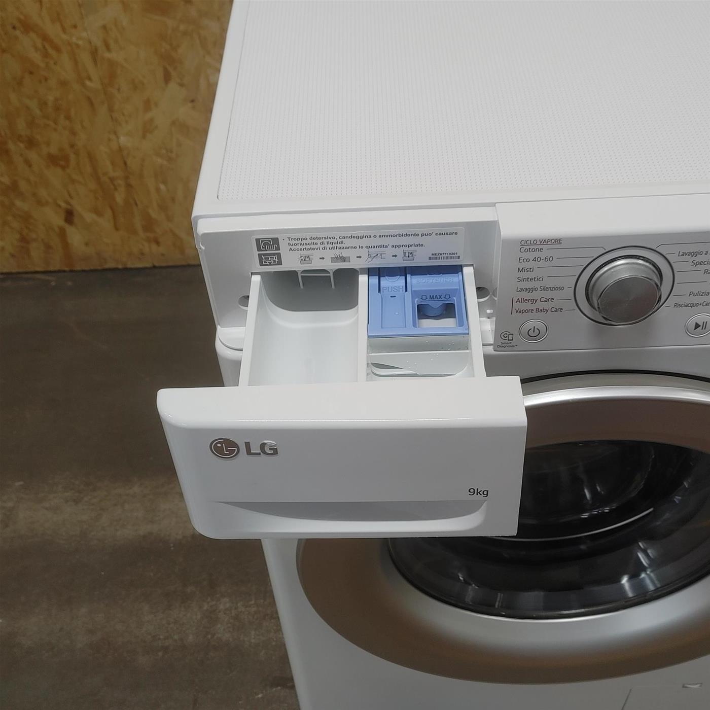 Lavatrice Intelligente LG F4WV309S4E AIDD 9 Kg